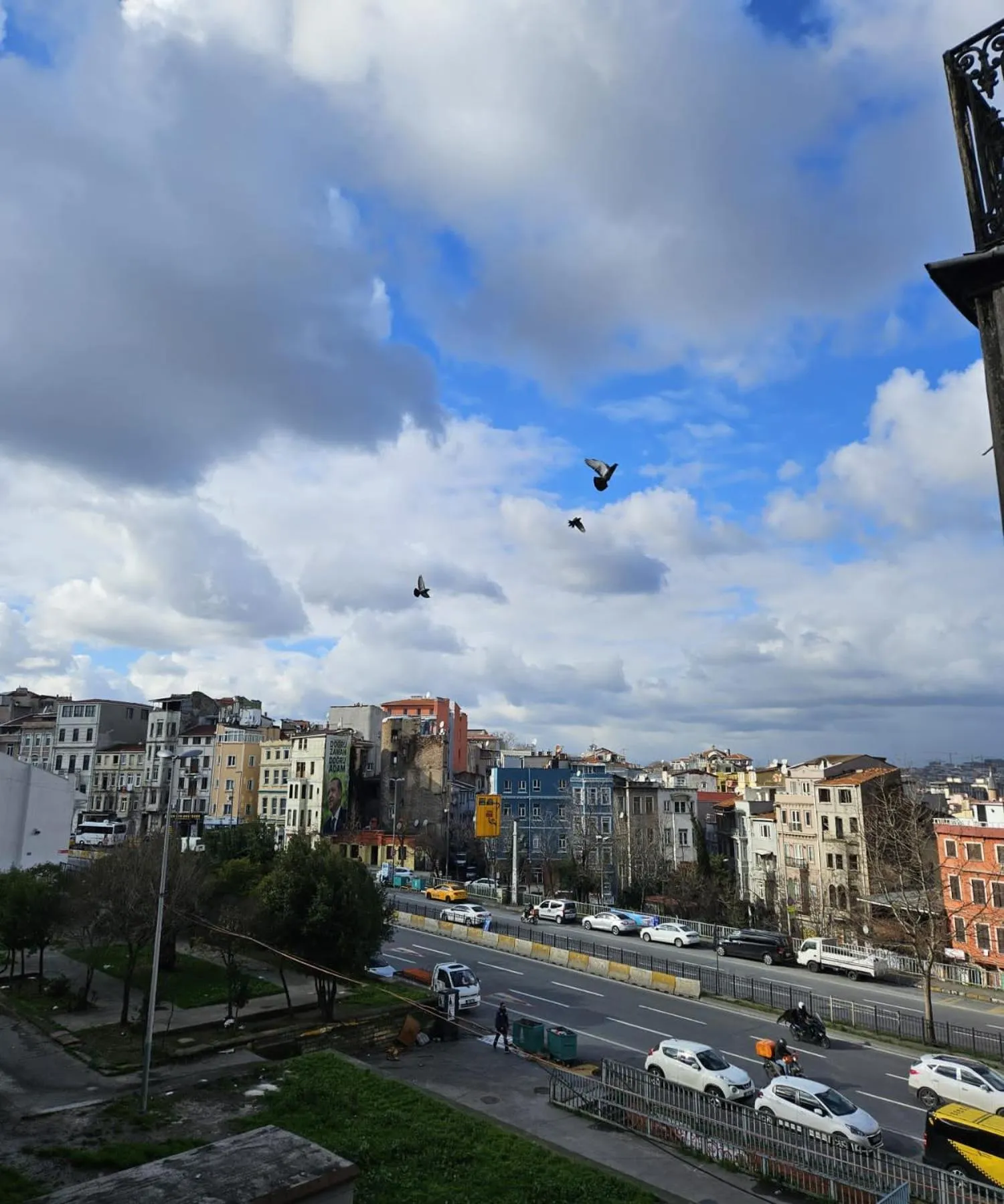 Bird's eye view in Lina Hotel Taksim Pera