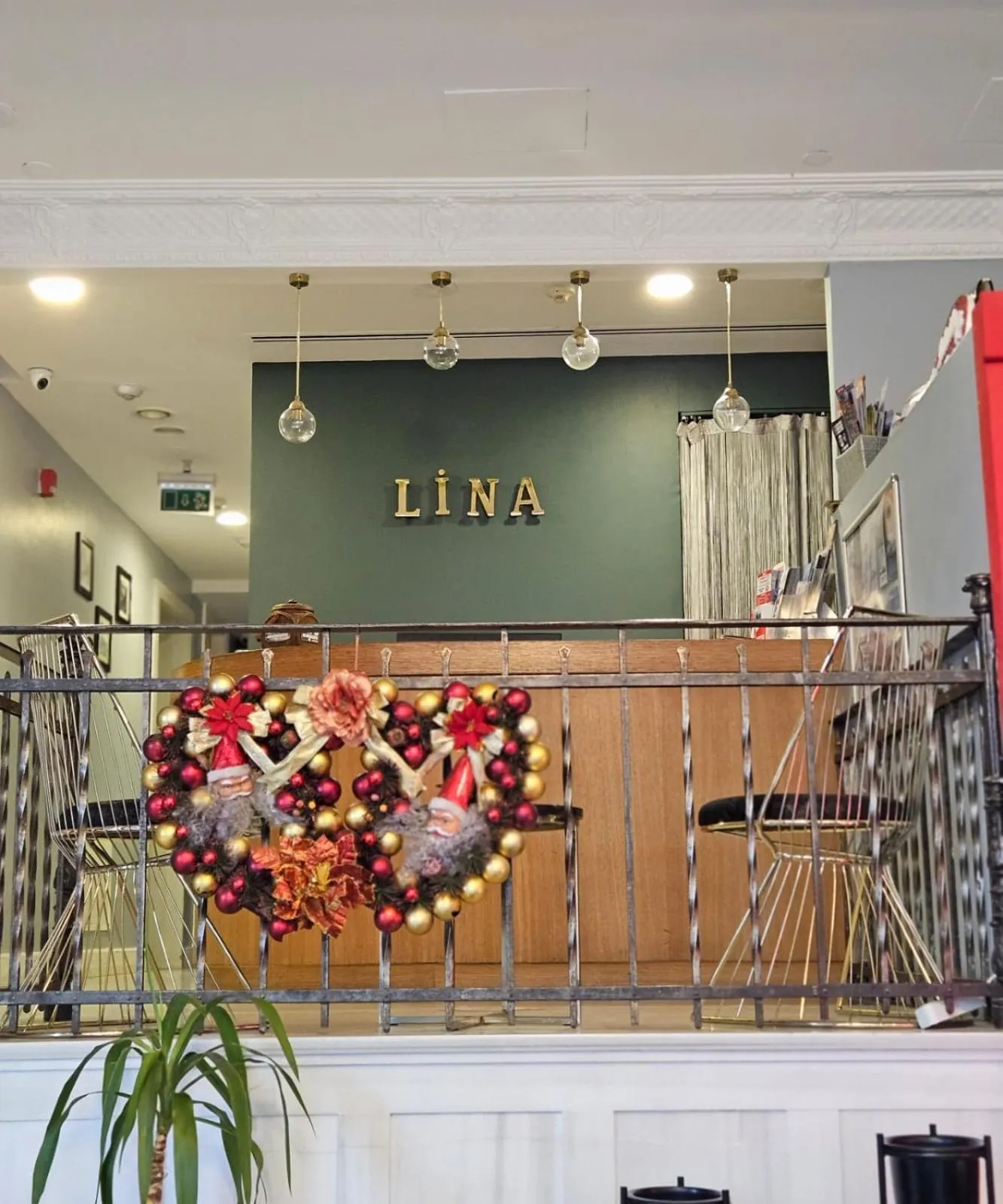 Lobby or reception in Lina Hotel Taksim Pera