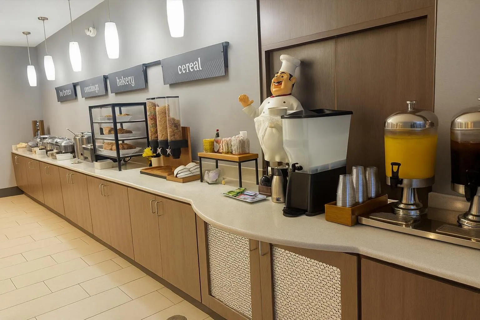 Buffet breakfast in Holiday Inn Austin North by IHG