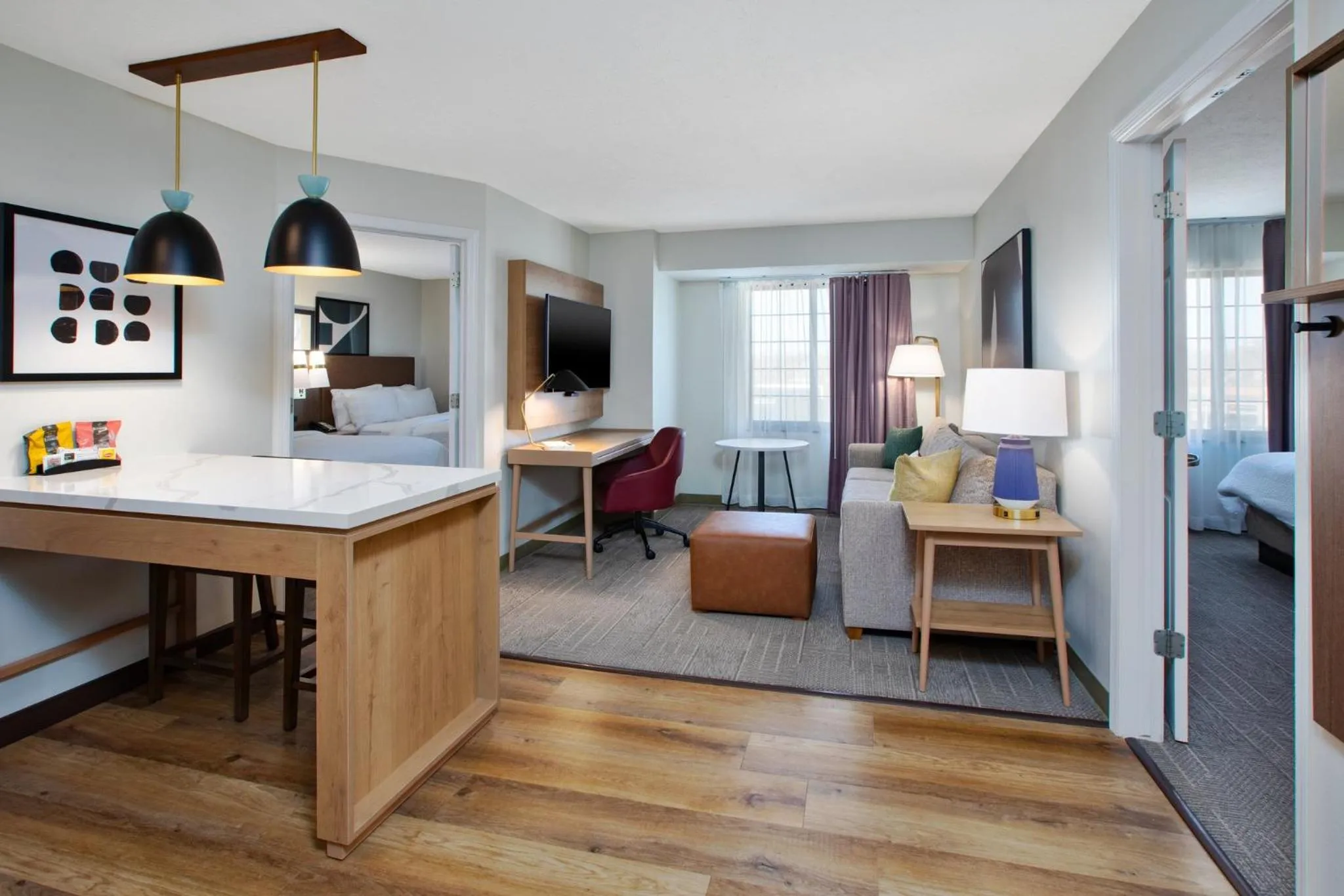 Photo of the whole room in Staybridge Suites Omaha 80th and Dodge by IHG