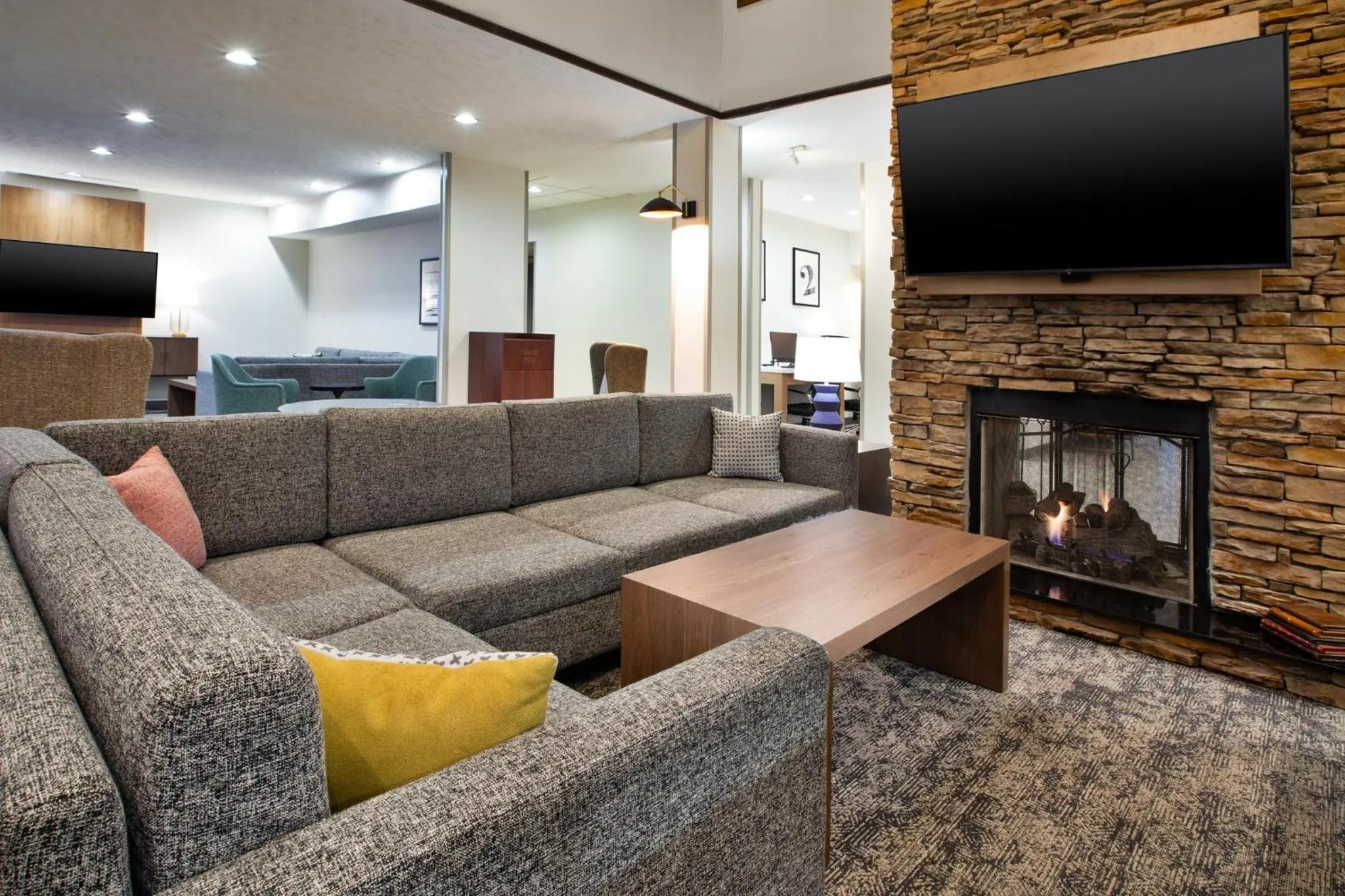 Property building in Staybridge Suites Omaha 80th and Dodge by IHG