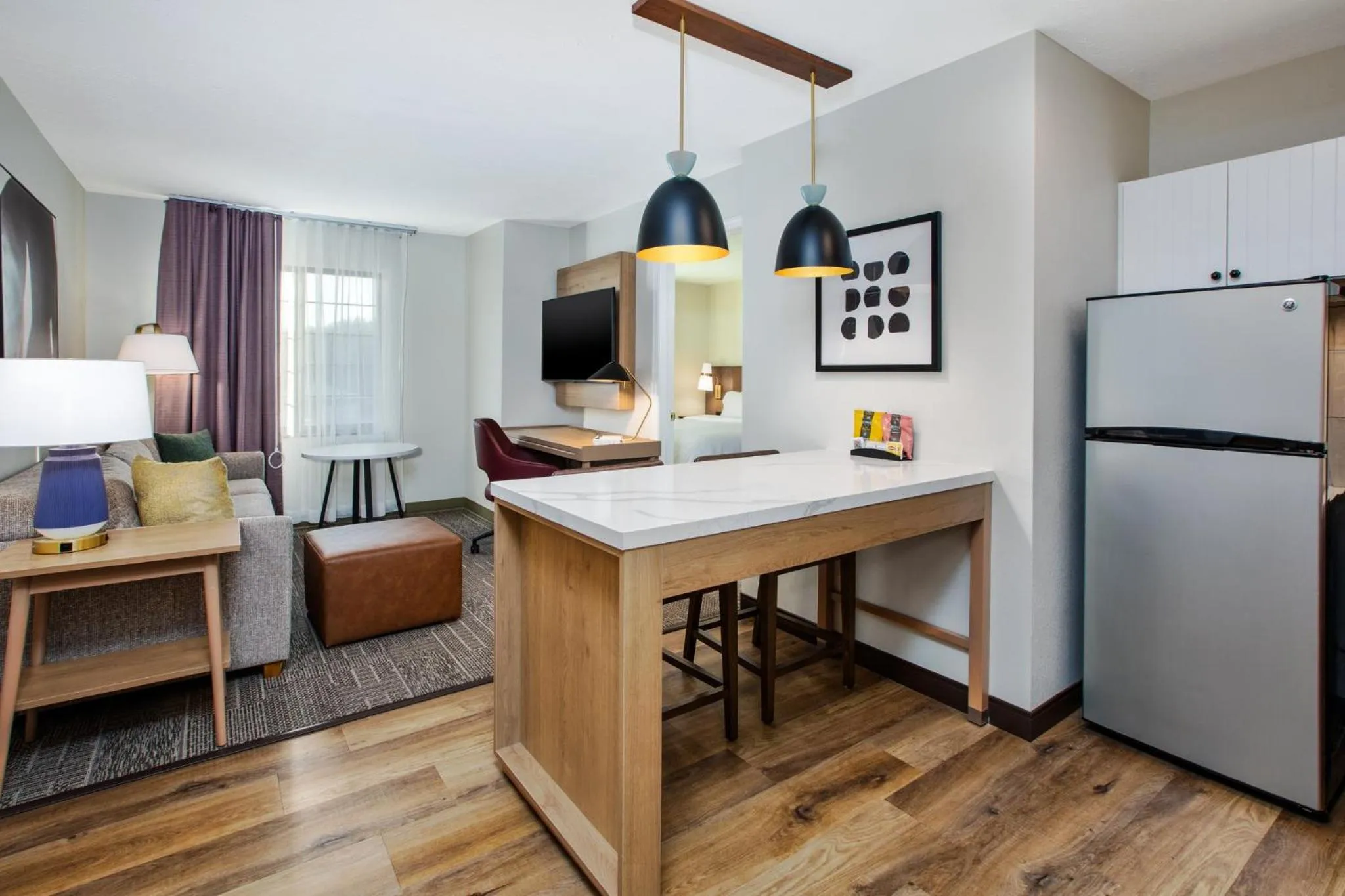 Photo of the whole room in Staybridge Suites Omaha 80th and Dodge by IHG