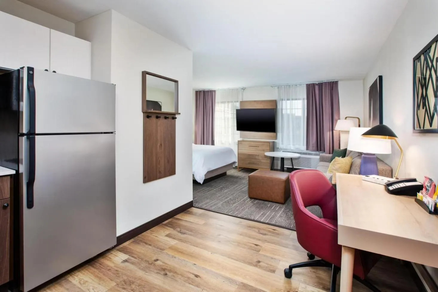 Bedroom, Bed in Staybridge Suites Omaha 80th and Dodge by IHG