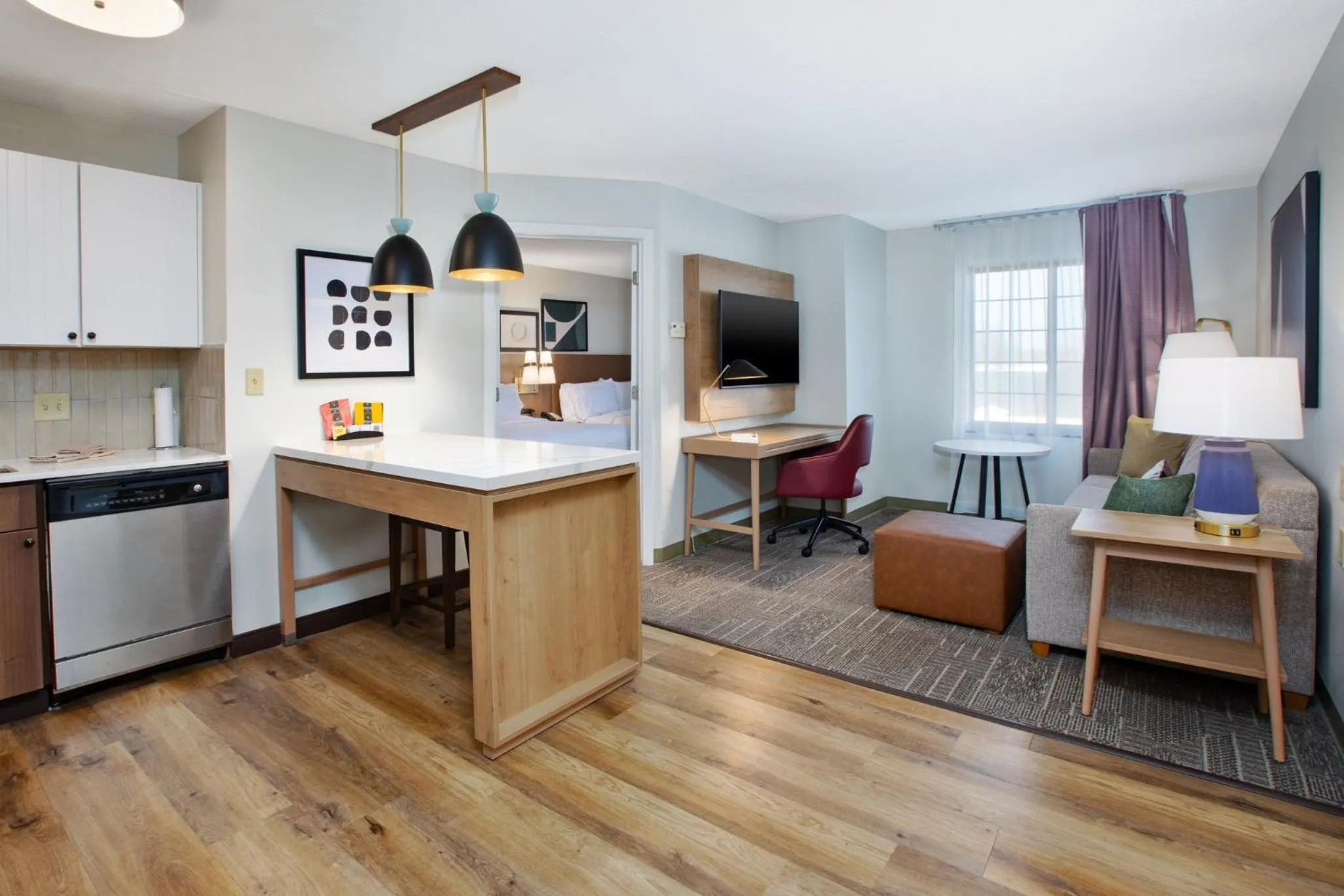 Photo of the whole room in Staybridge Suites Omaha 80th and Dodge by IHG