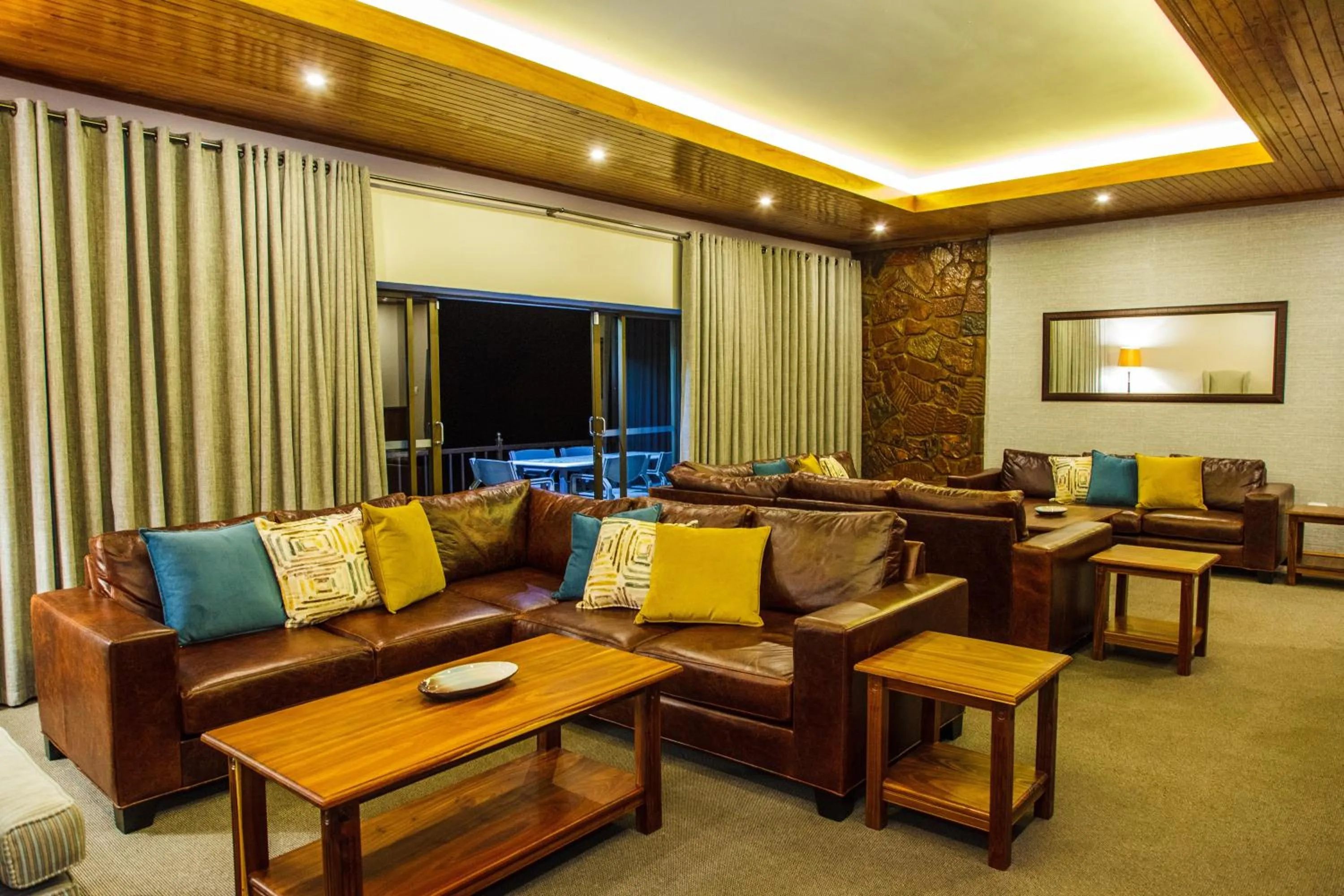 Seating area in Blyde Canyon, A Forever Resort