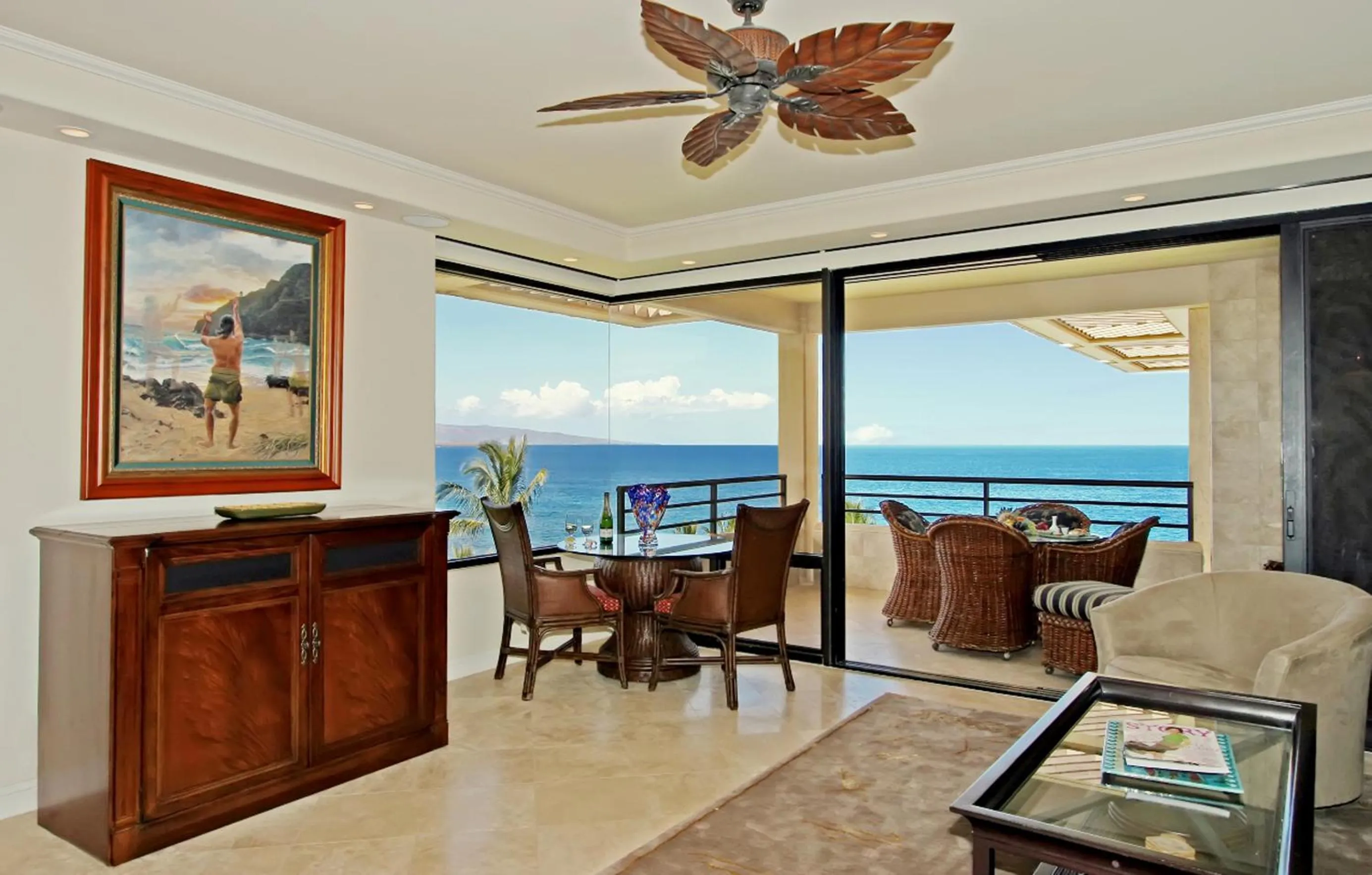 Seating area in Polo Beach Club - CoralTree Residence Collection