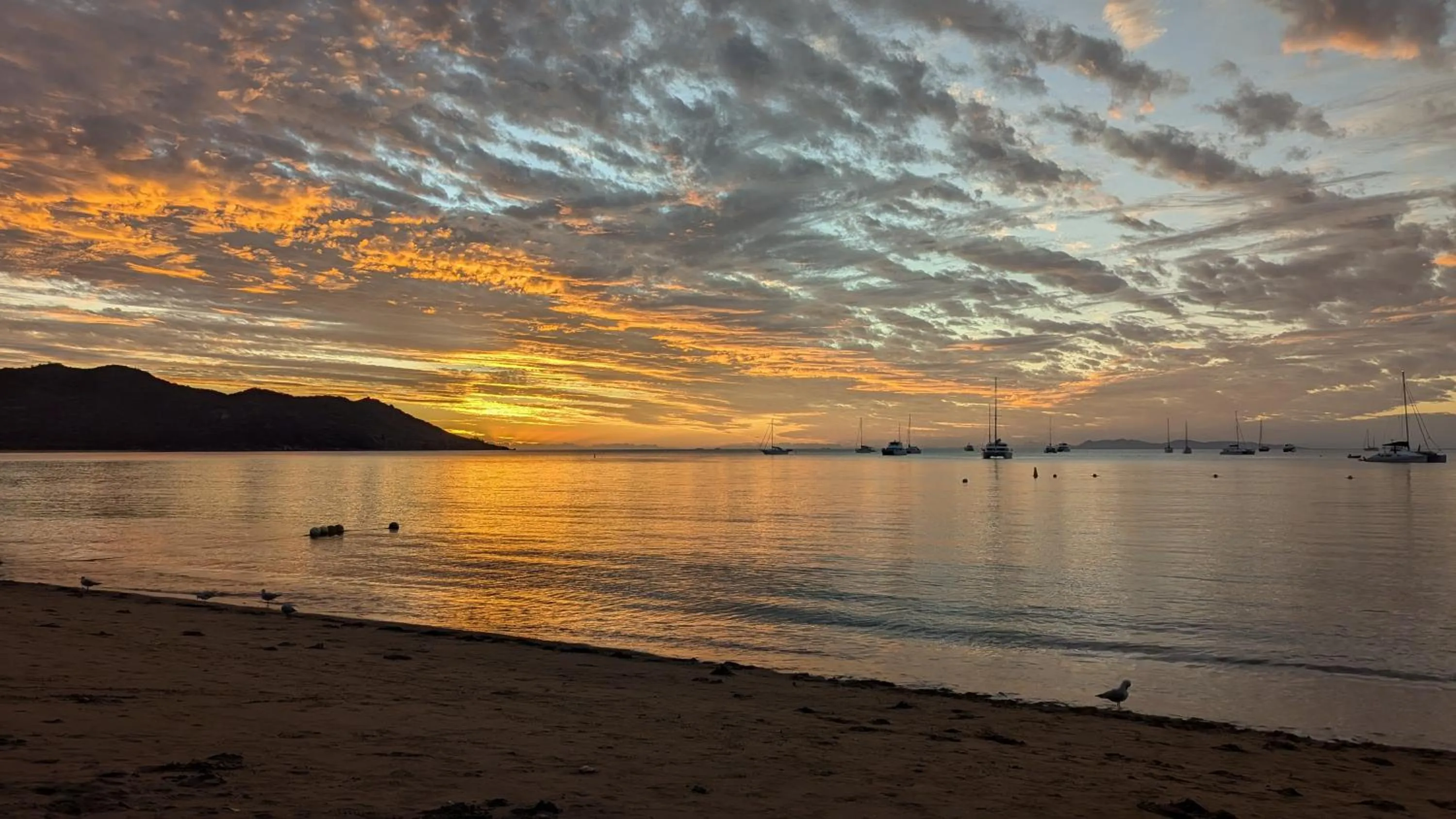 Sunset in Sails On Horseshoe