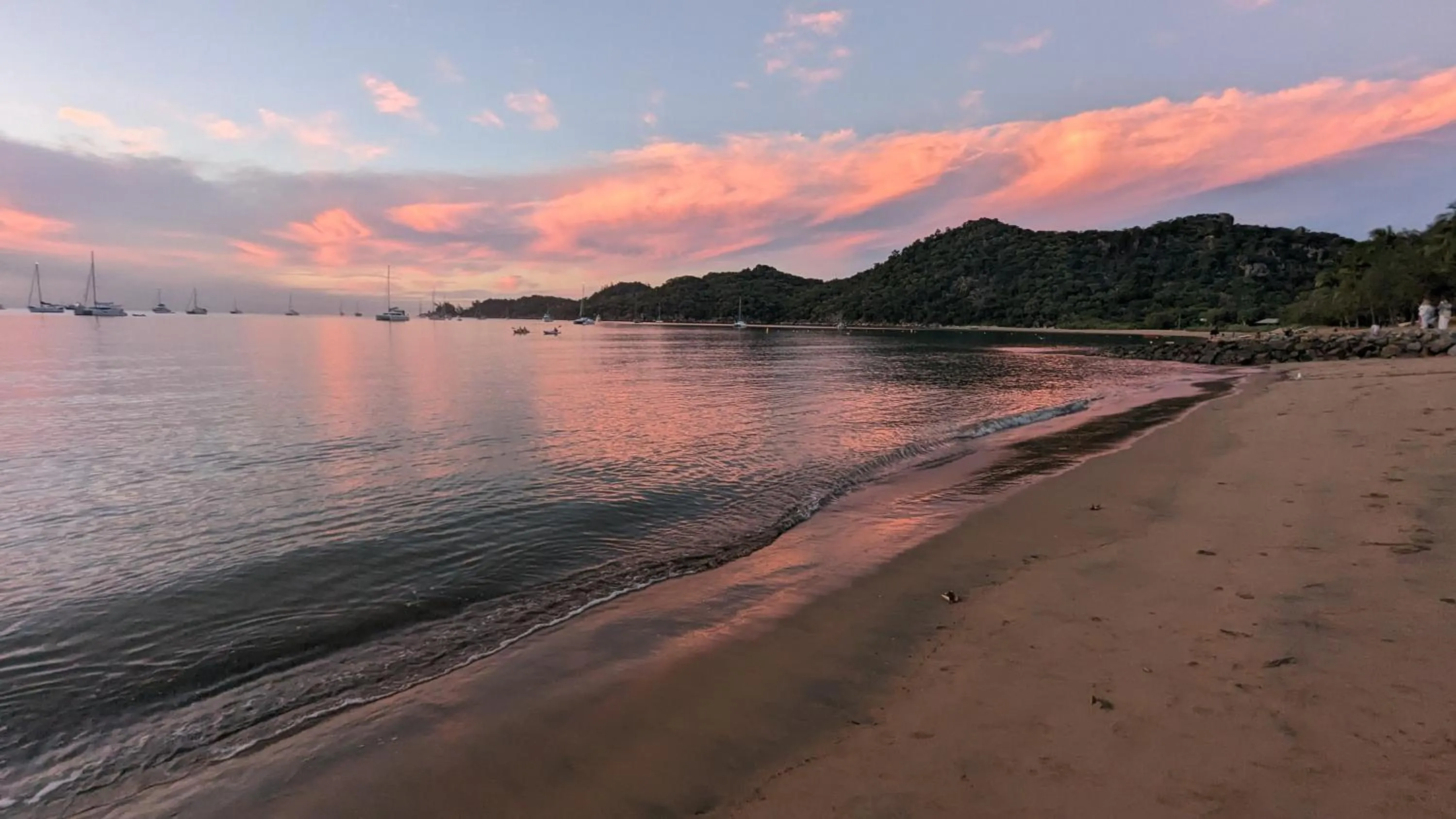 Sunset in Sails On Horseshoe