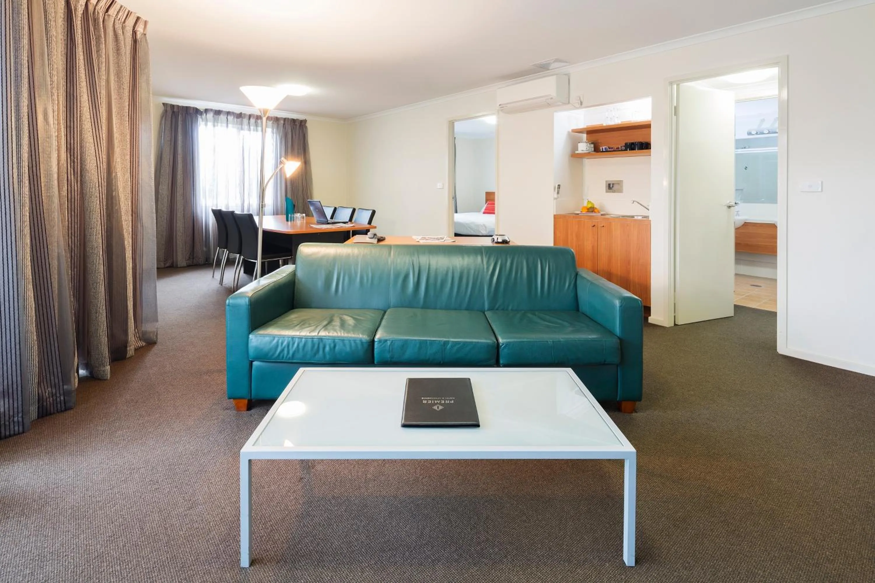 Seating area in Ramada Encore by Wyndham Belconnen Canberra