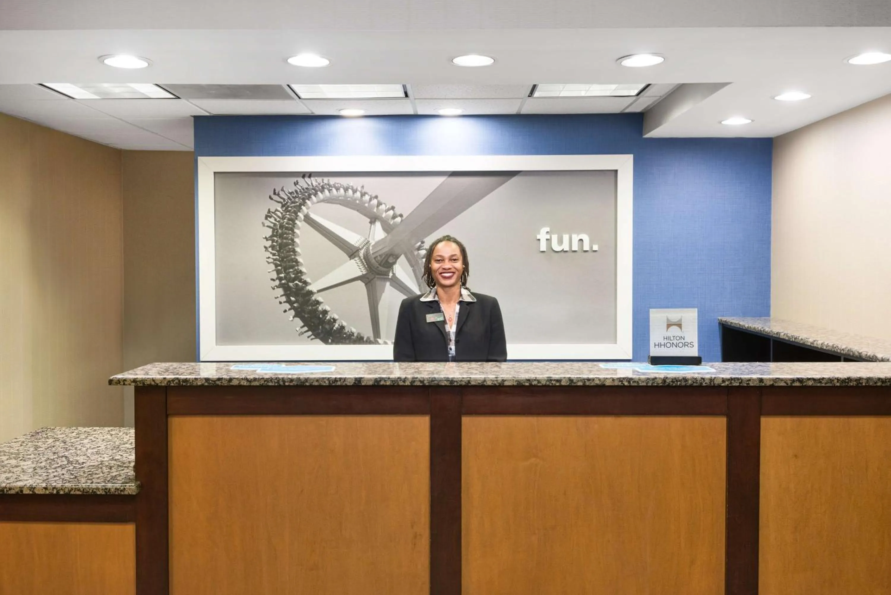 Lobby or reception in Hampton Inn Atlanta Perimeter Center