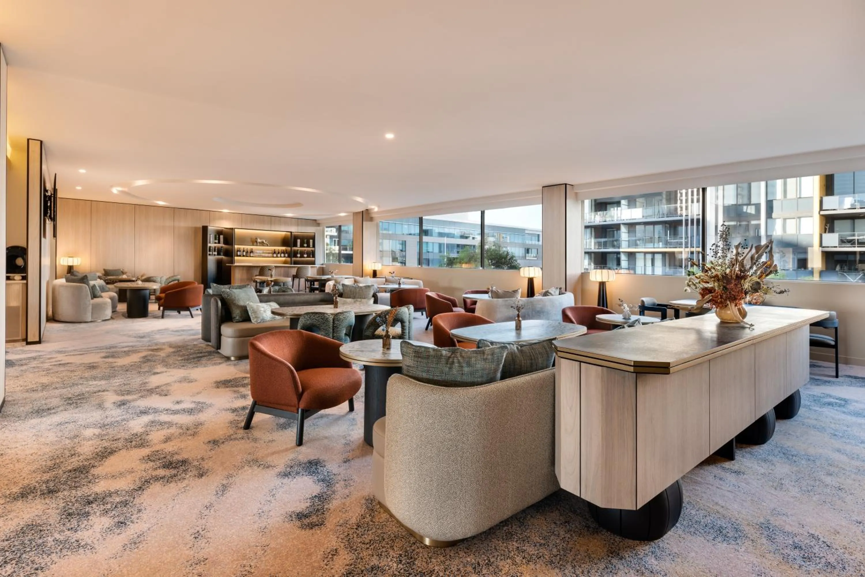 Lounge or bar in Pan Pacific Perth