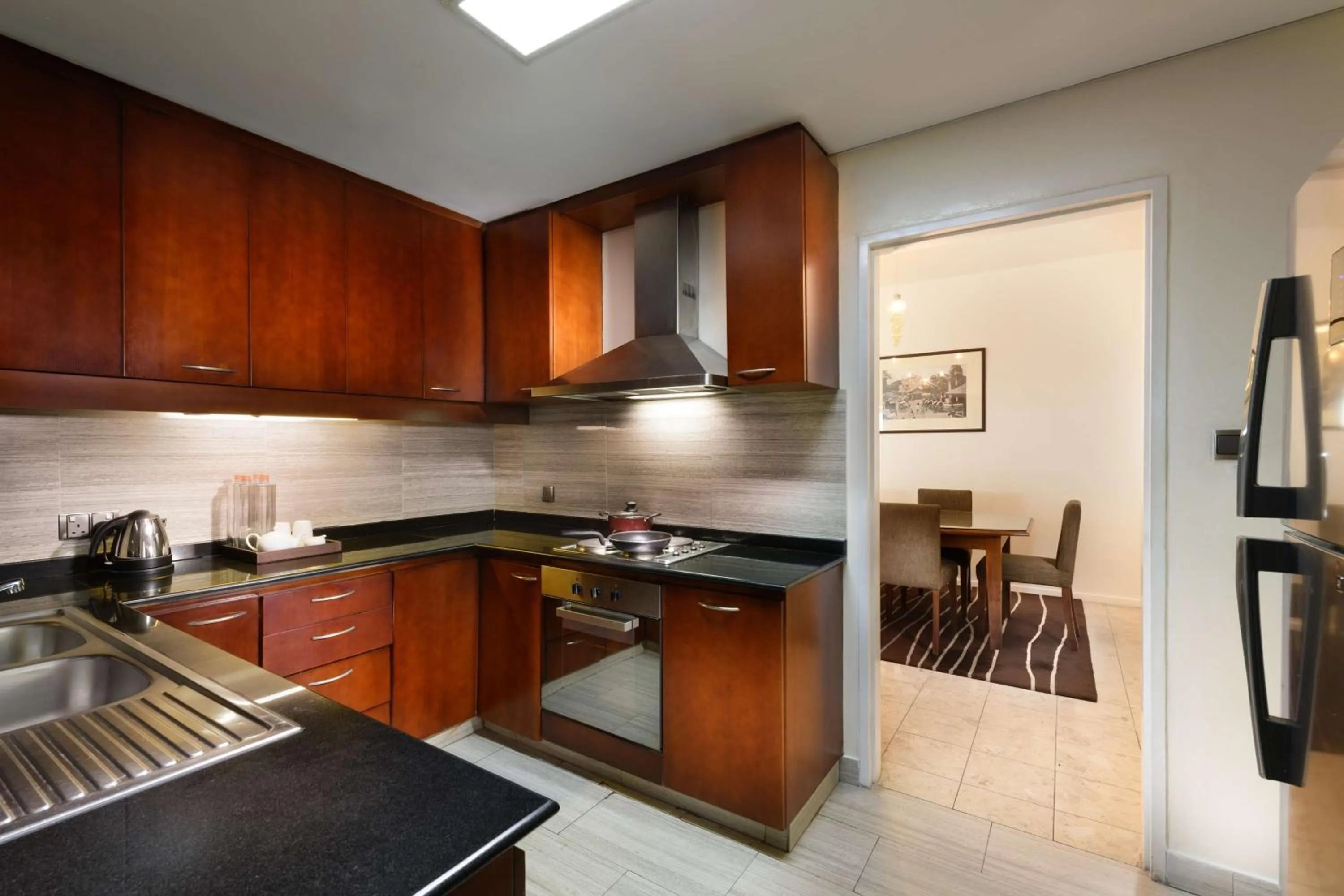 Kitchen or kitchenette in Hilton Colombo Residence