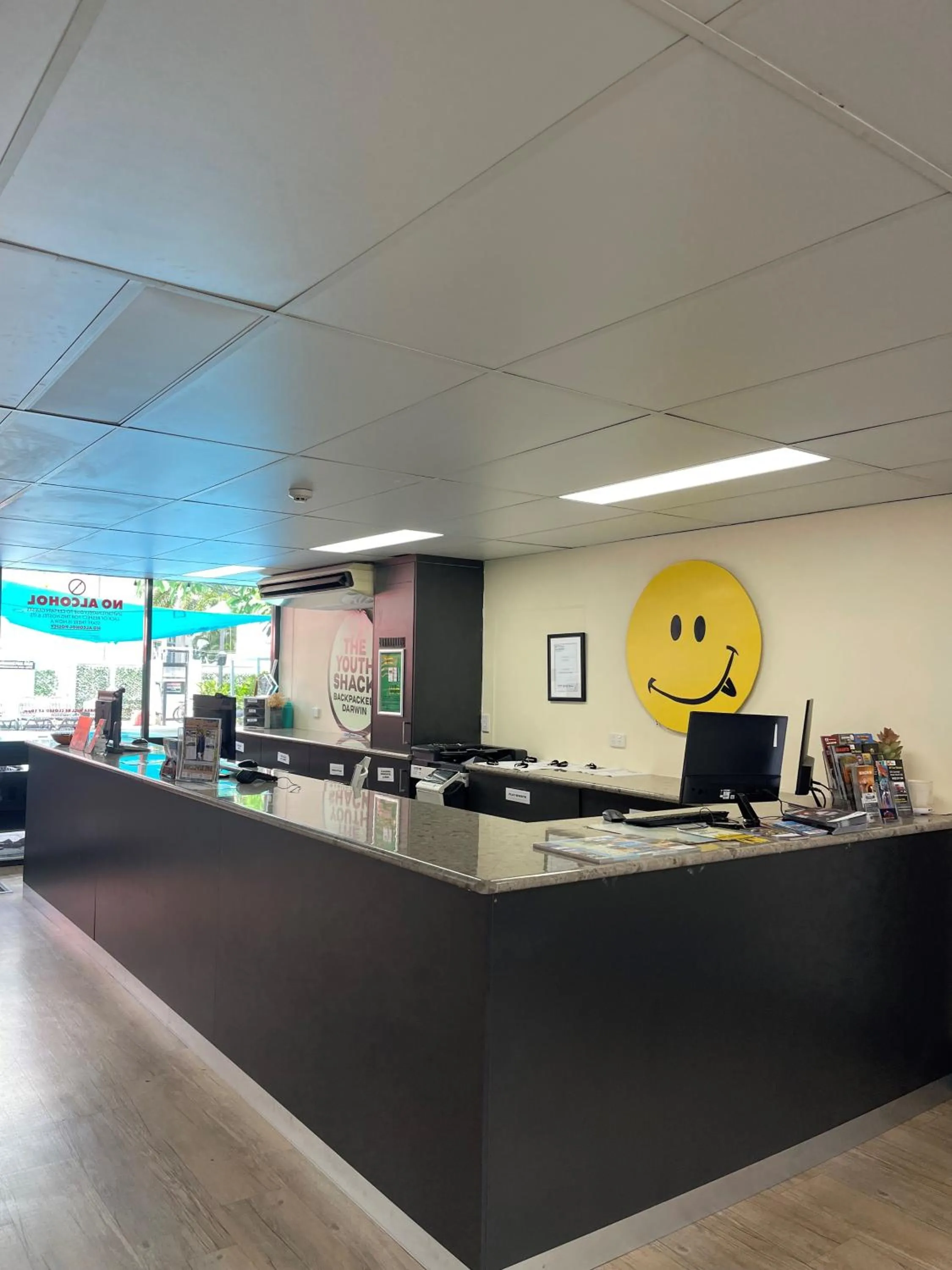 Lobby or reception in Youth Shack Backpackers Darwin