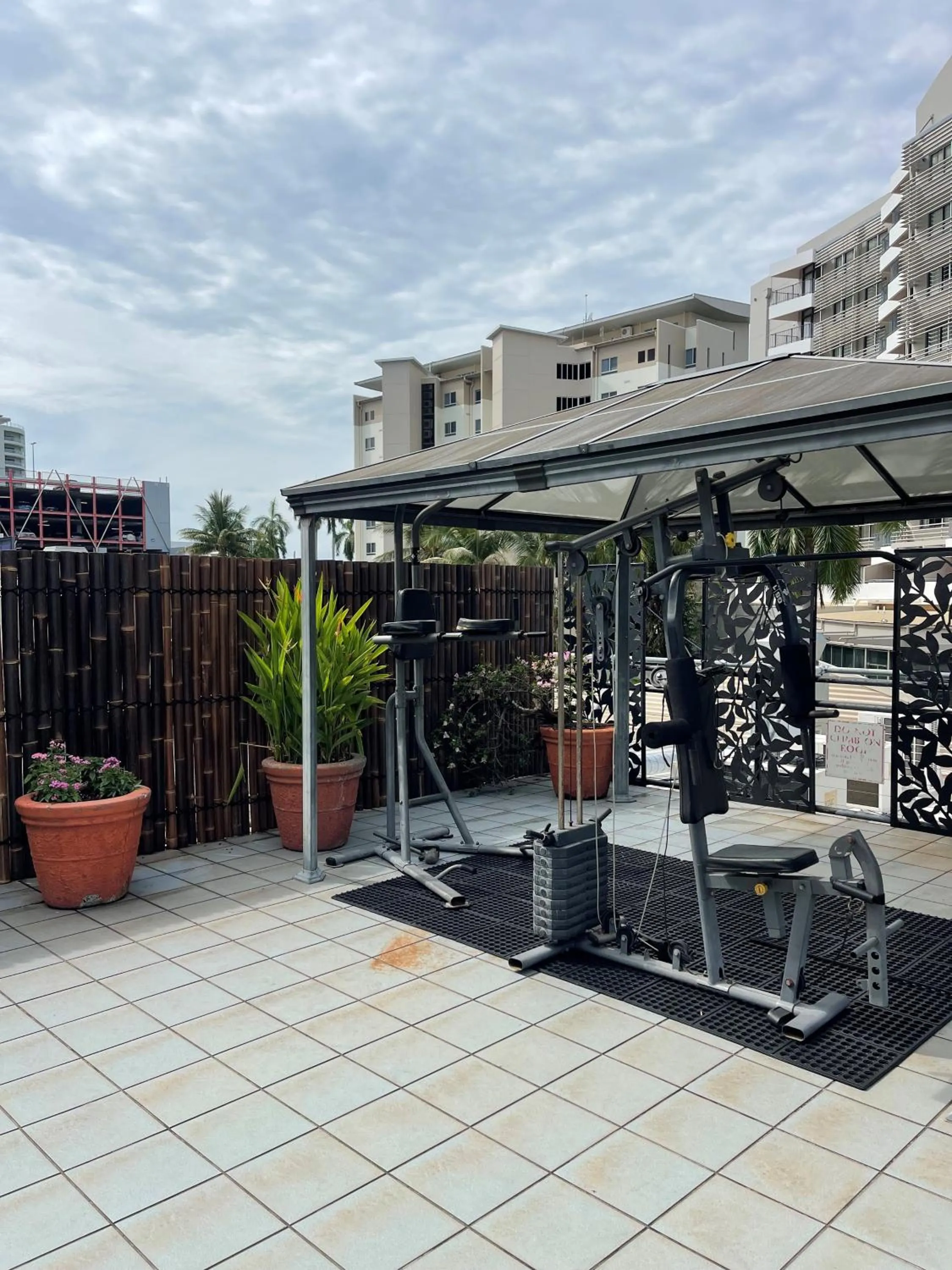 On site in Youth Shack Backpackers Darwin