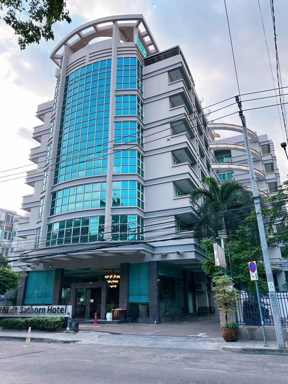 Property building in Miloft Sathorn Hotel - SHA Plus Certified