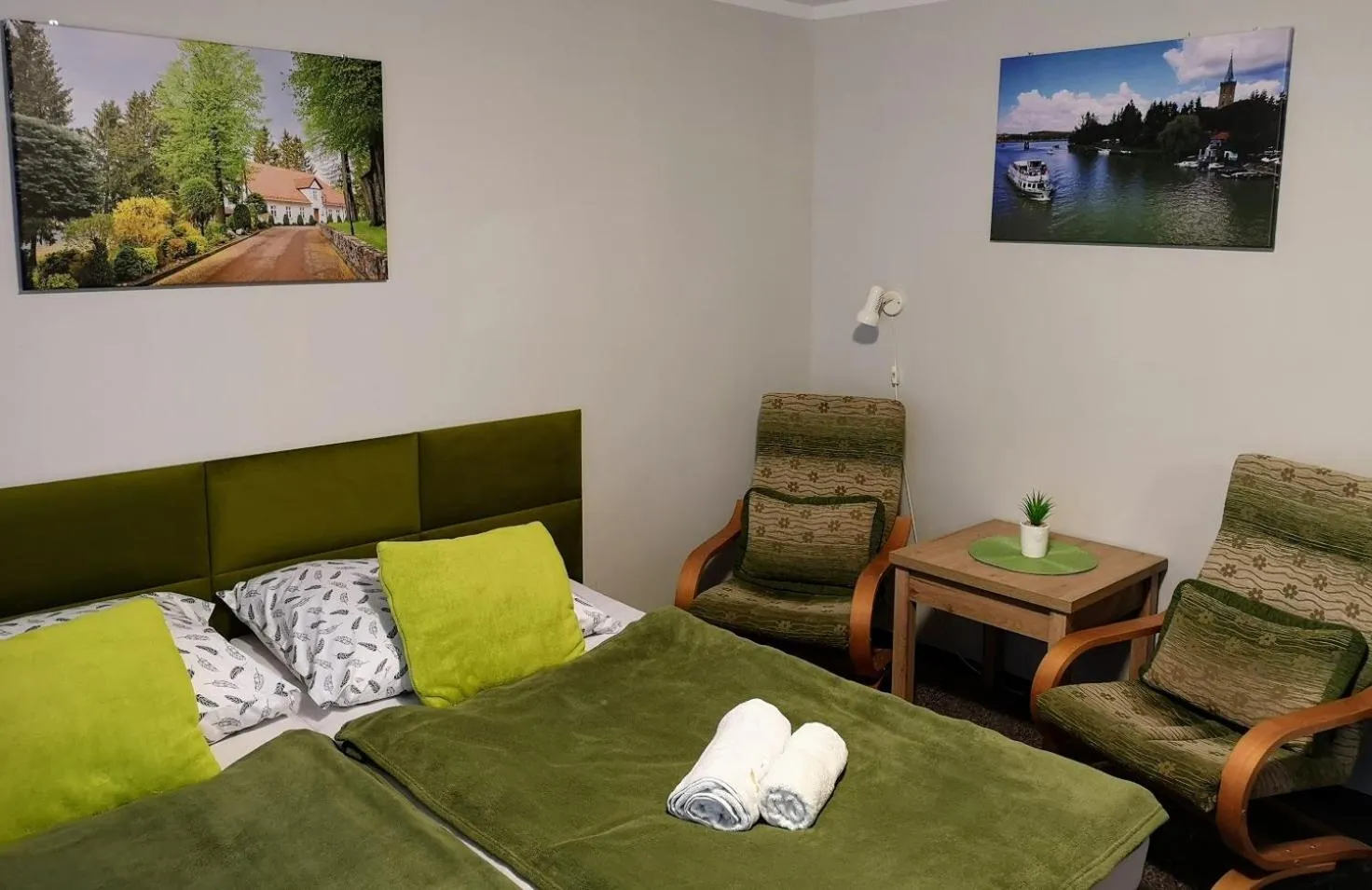 Seating area in Dom Gościnny