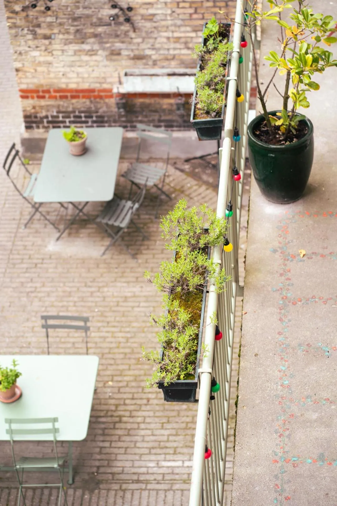 Patio in Rye115 Hotel