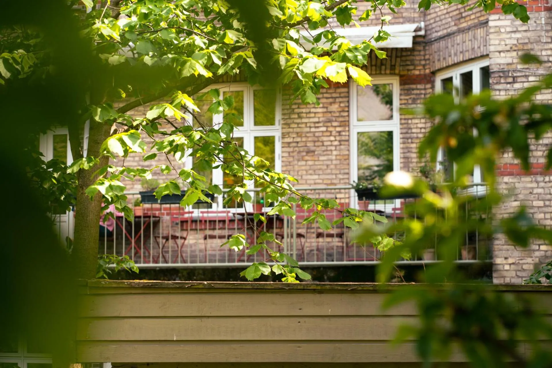 Patio in Rye115 Hotel