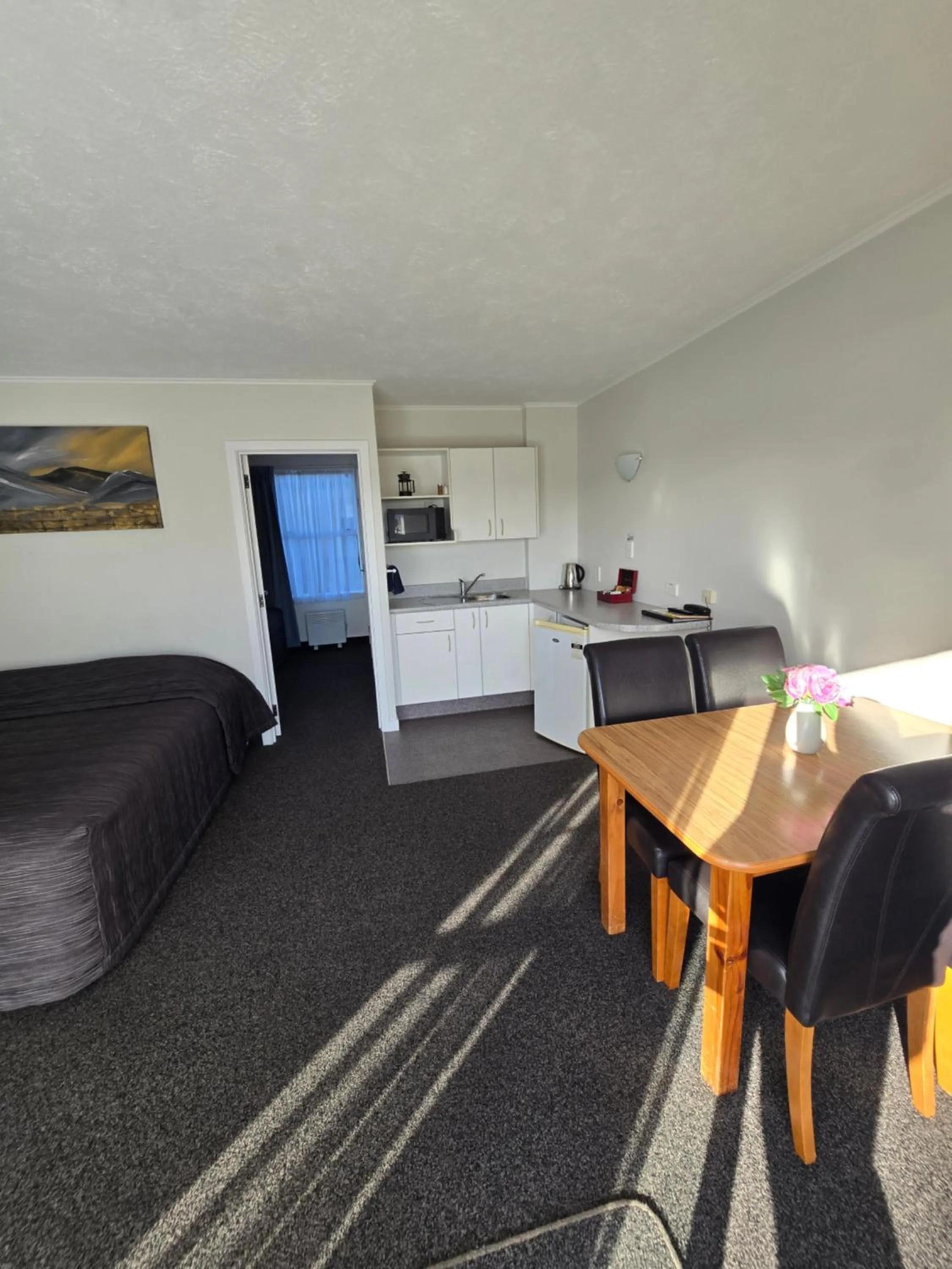 Bed in Monarch Motel