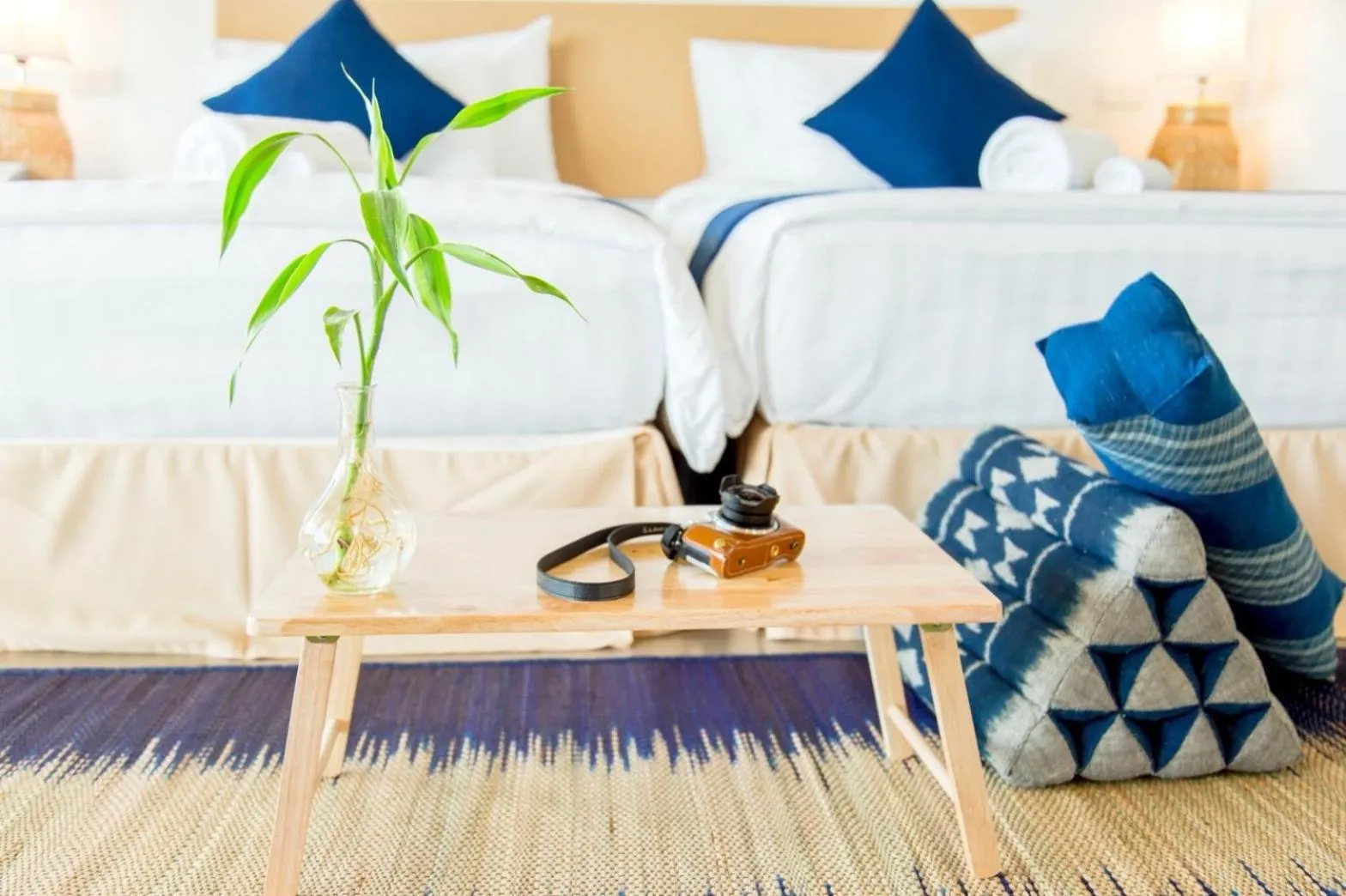 Bed in Phuruakeeree Resort