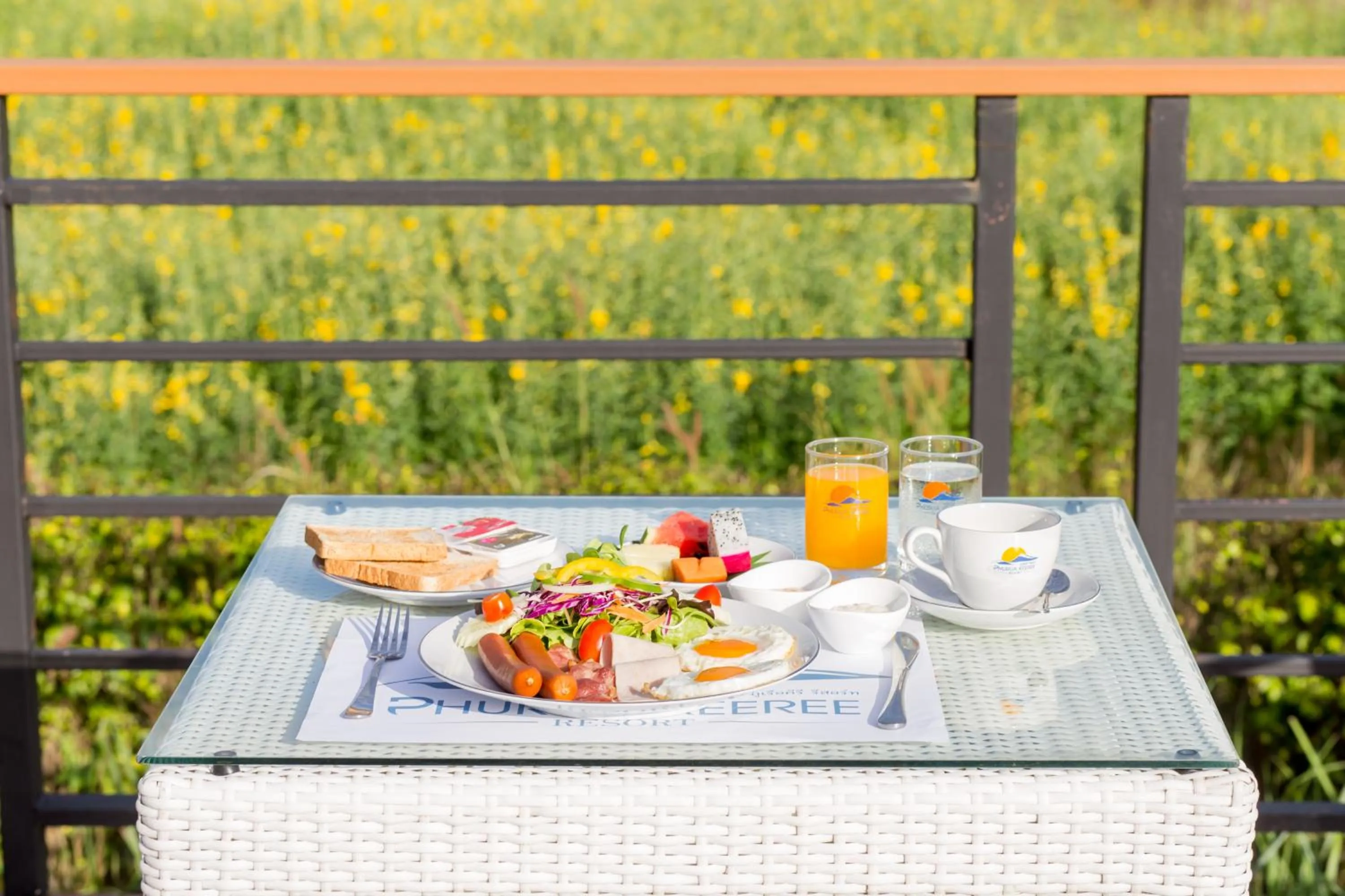 Food close-up in Phuruakeeree Resort