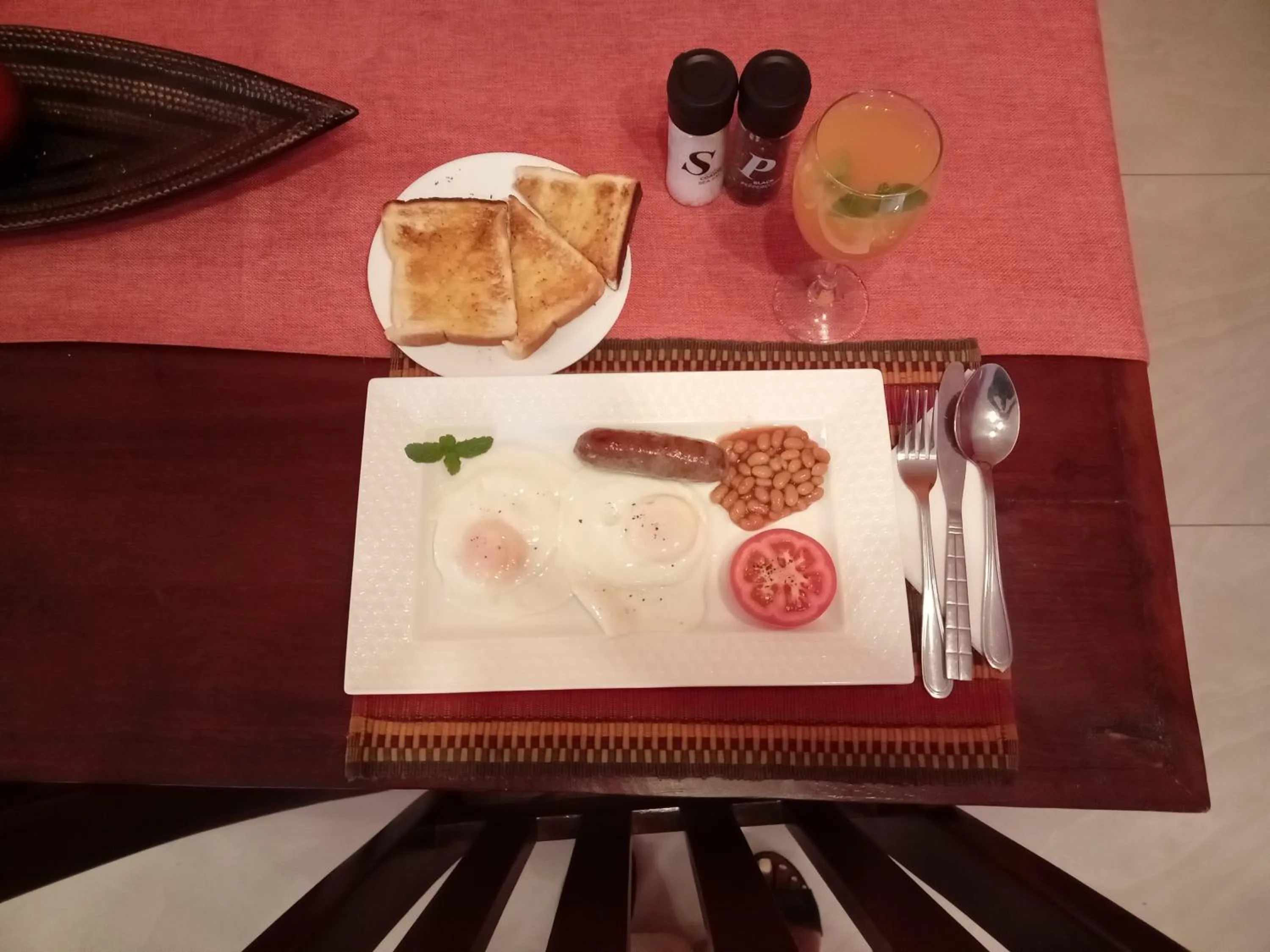 Breakfast in Vuya Nathi Bed and Breakfast