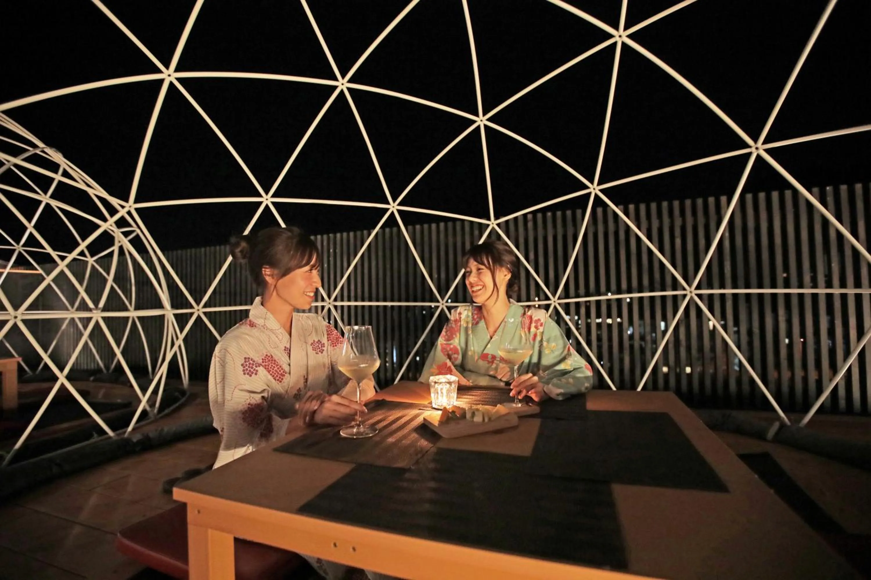 Lounge or bar in Aburaya Tousen