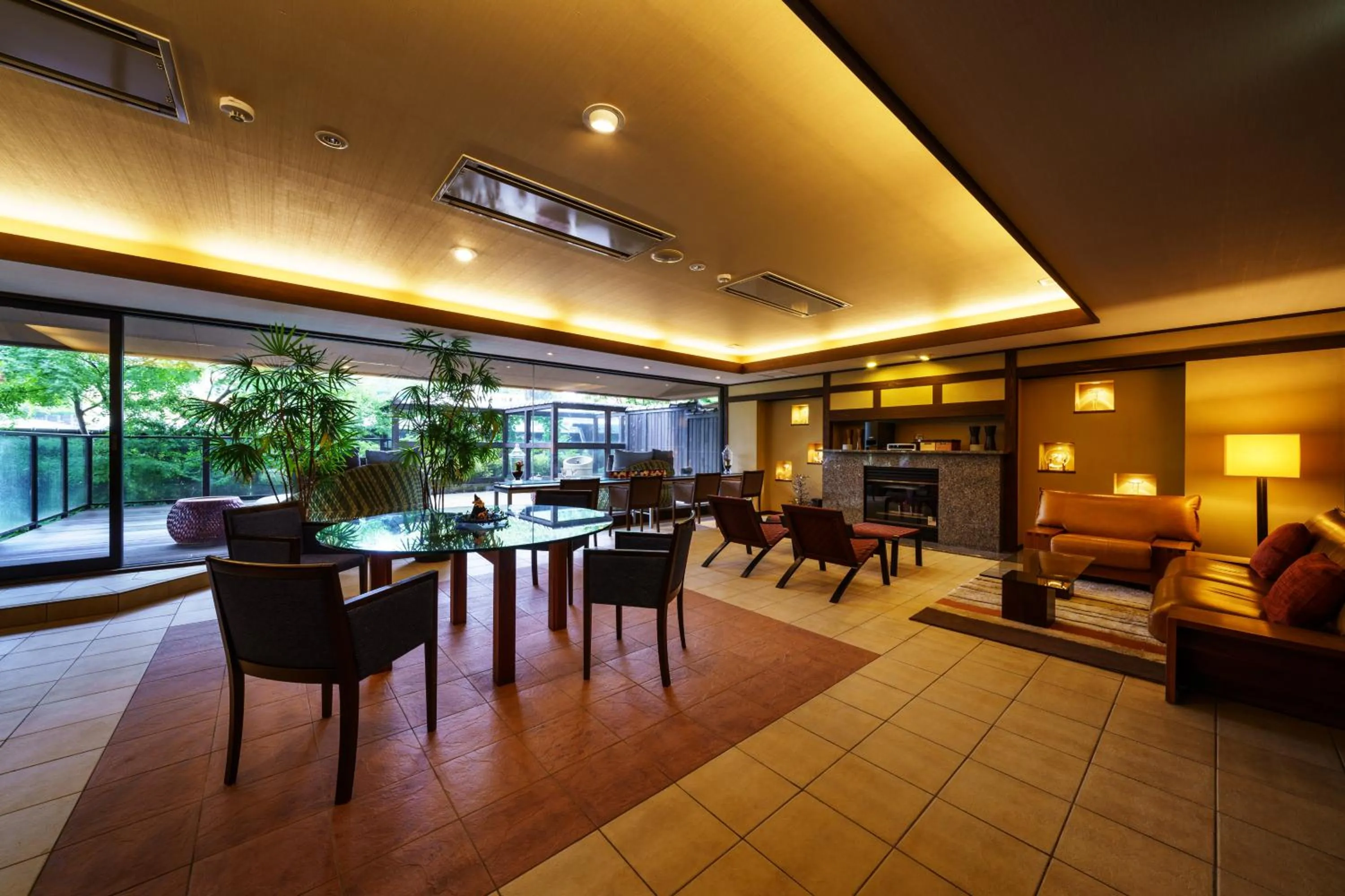 Lounge or bar in Aburaya Tousen