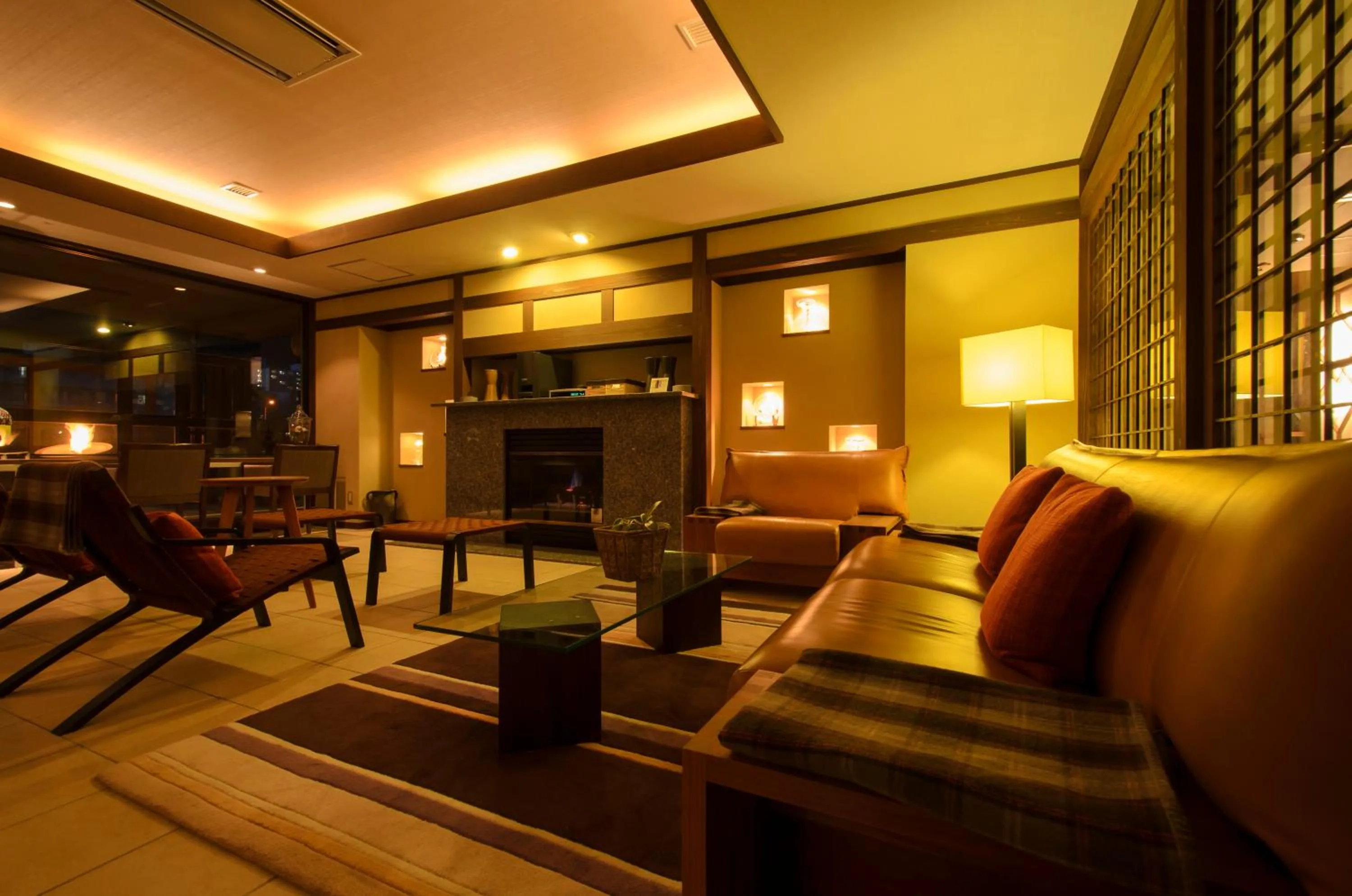 Lounge or bar in Aburaya Tousen