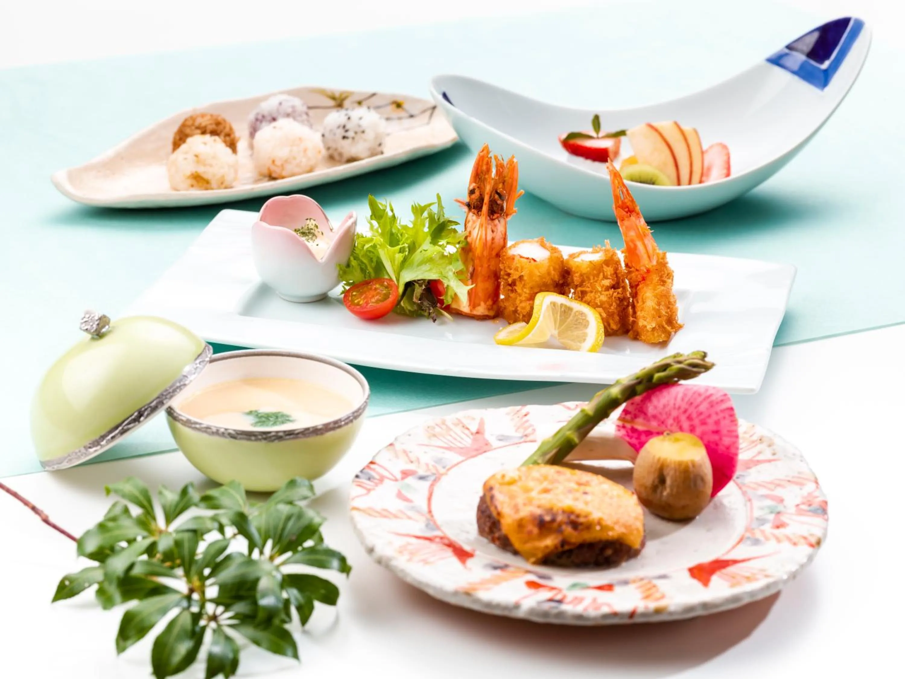 Food and drinks in Aburaya Tousen