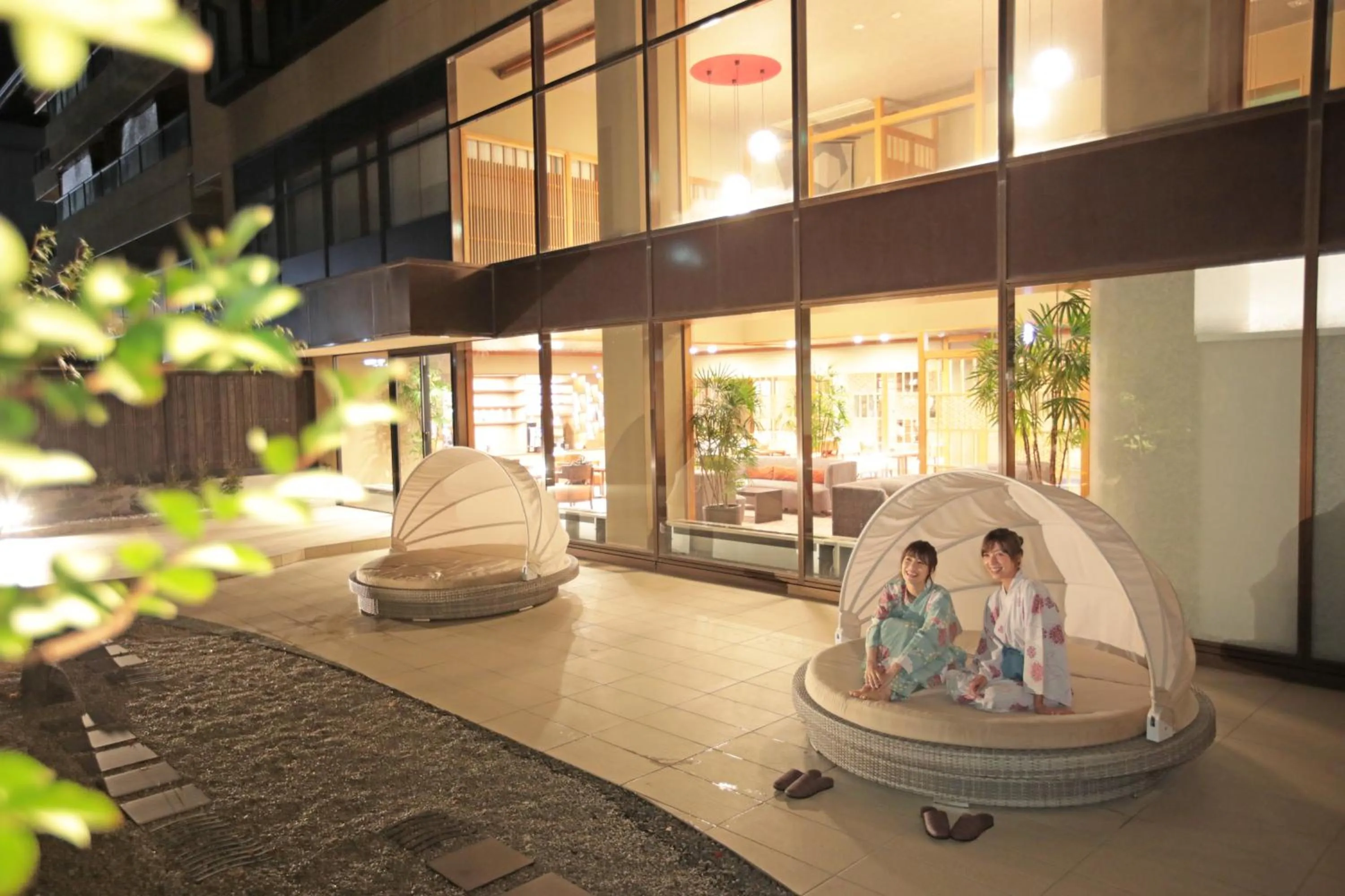 Lobby or reception in Aburaya Tousen