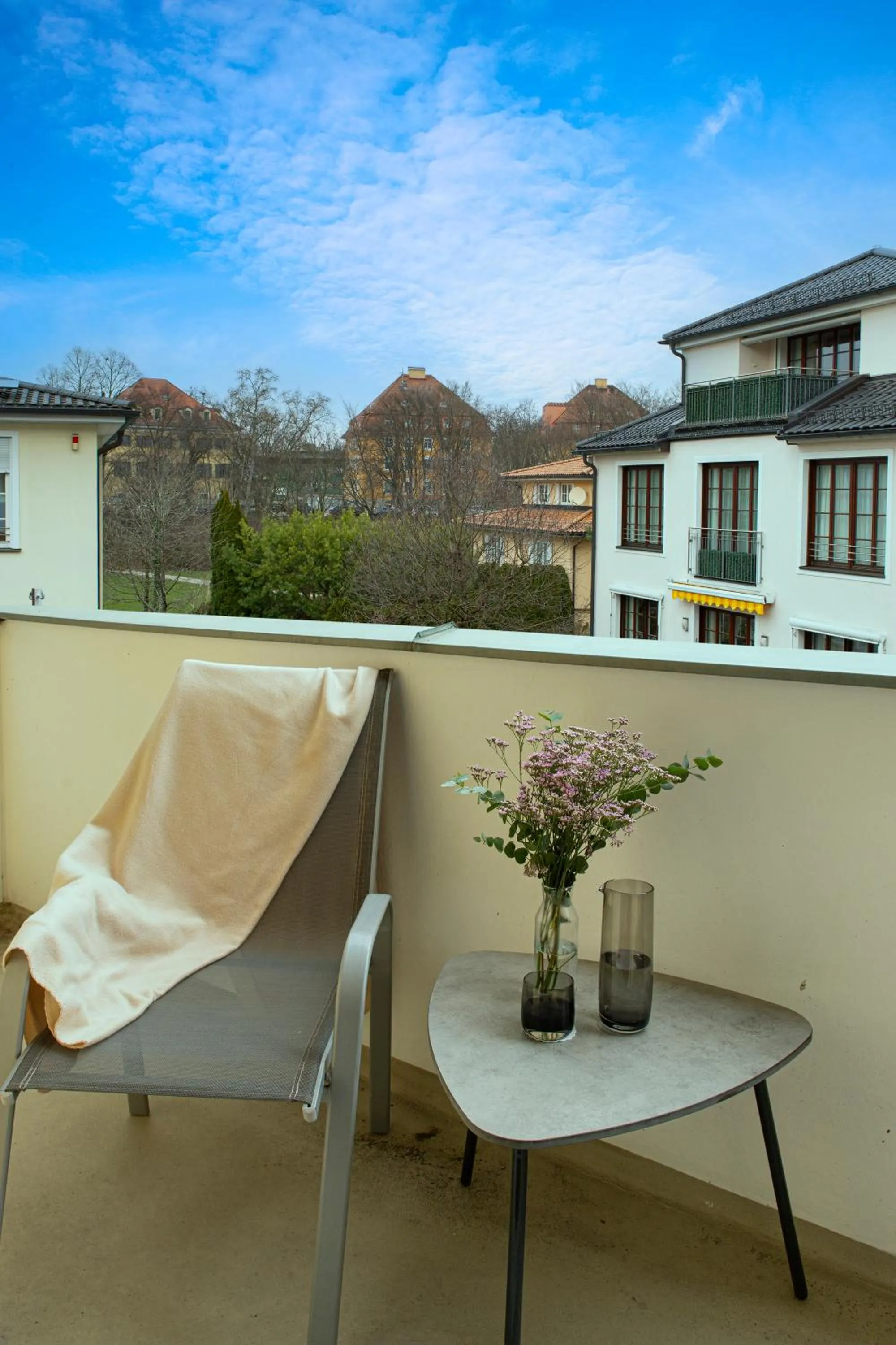Balcony/Terrace in Hotel Biederstein am Englischen Garten