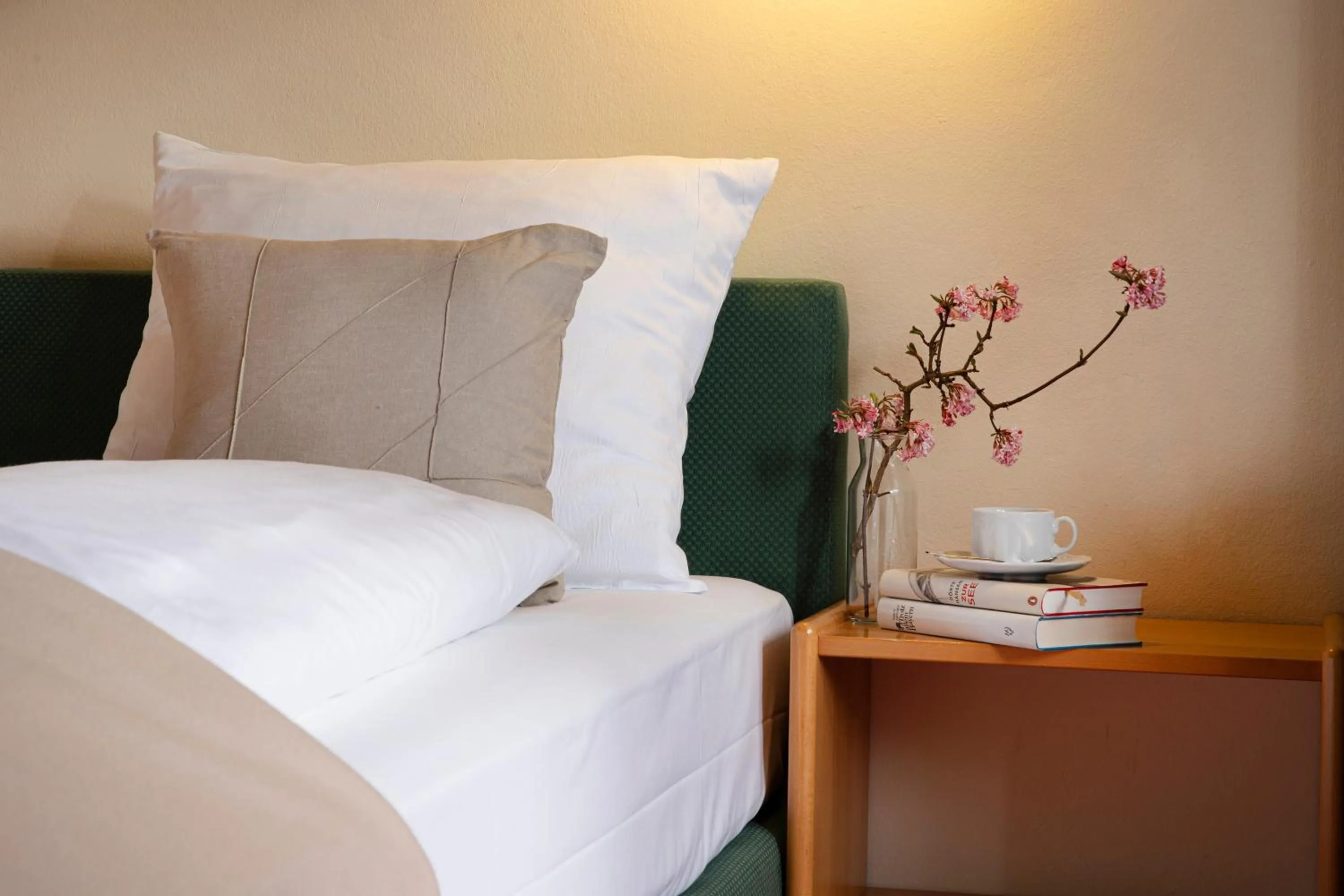 Photo of the whole room, Bed in Hotel Biederstein am Englischen Garten