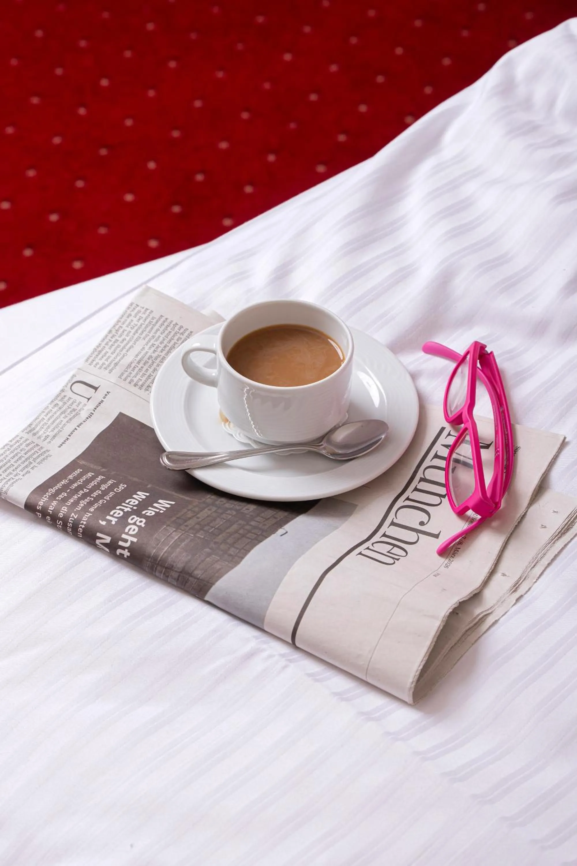 Photo of the whole room, Bed in Hotel Biederstein am Englischen Garten