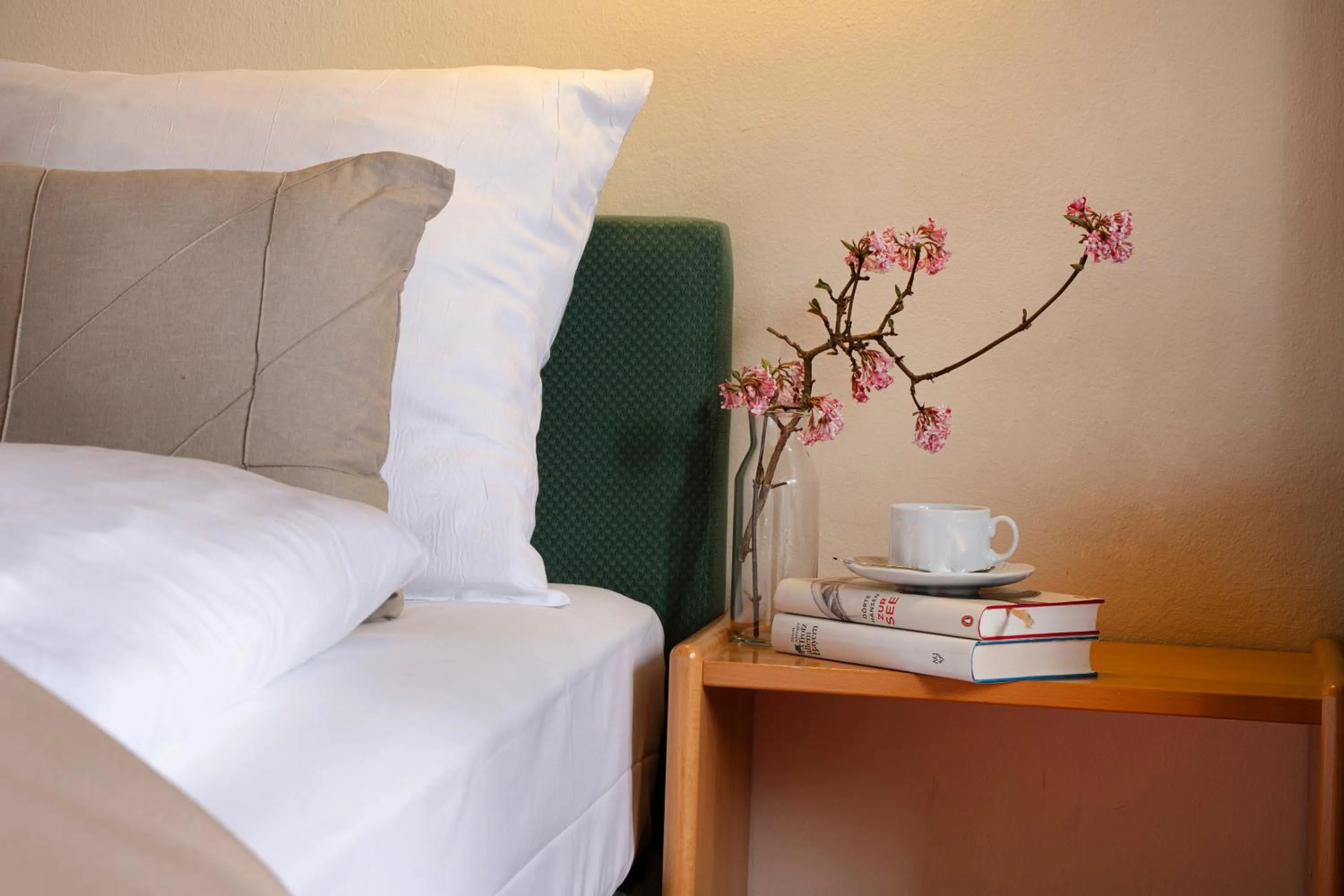 Photo of the whole room, Bed in Hotel Biederstein am Englischen Garten