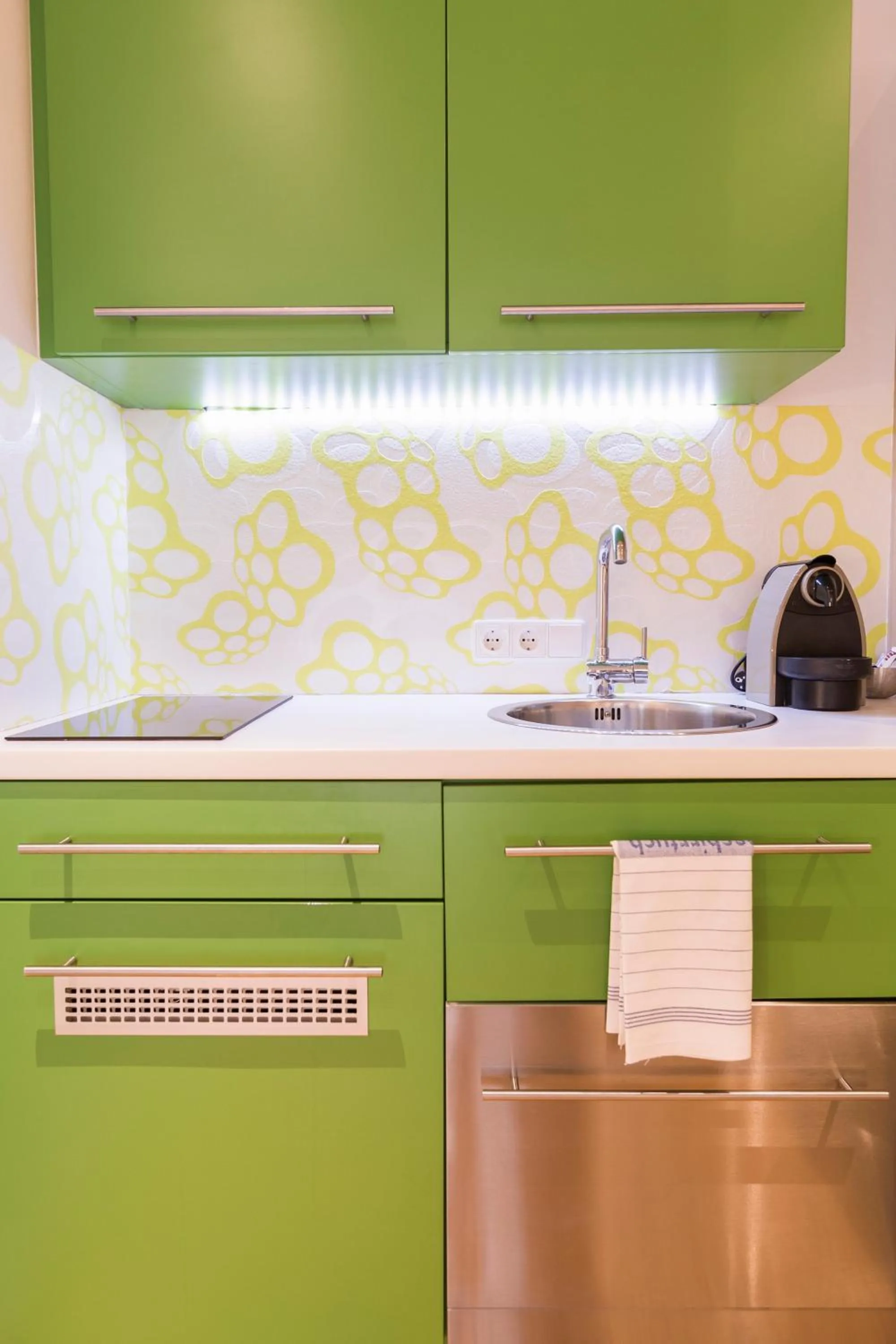 Kitchen or kitchenette in Room 4 & 5 Apartments