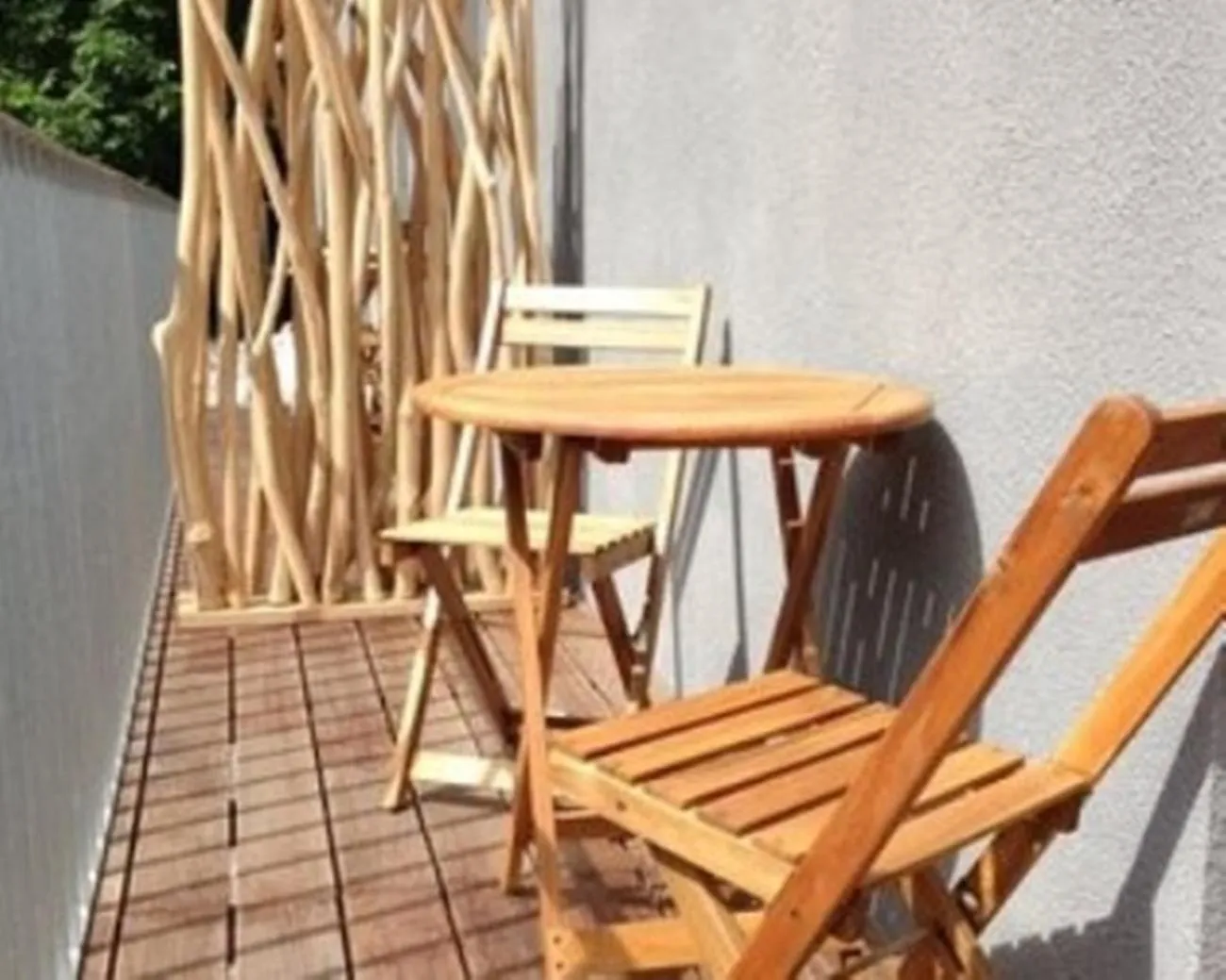 Balcony/Terrace in Room 4 & 5 Apartments