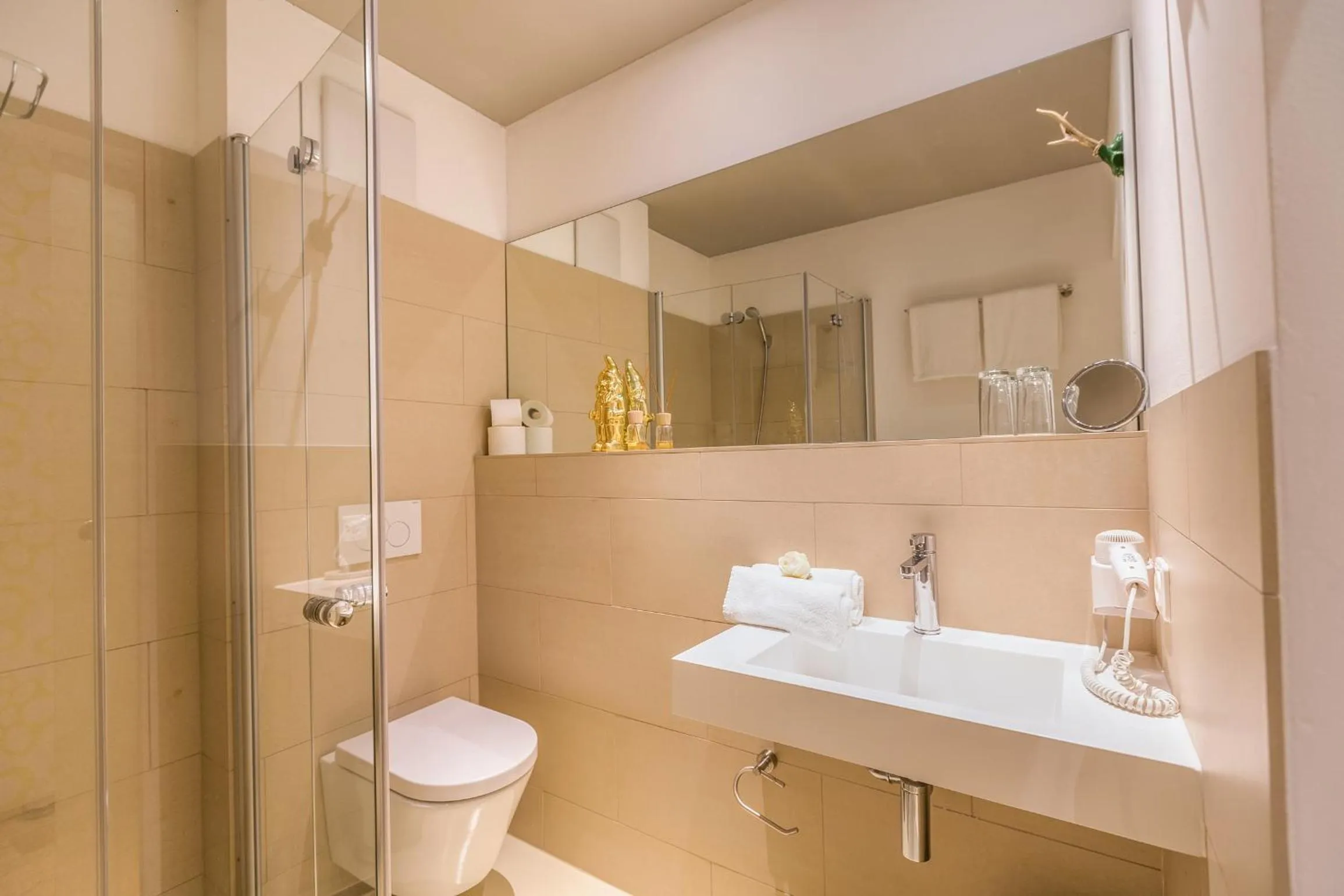 Bathroom in Room 4 & 5 Apartments