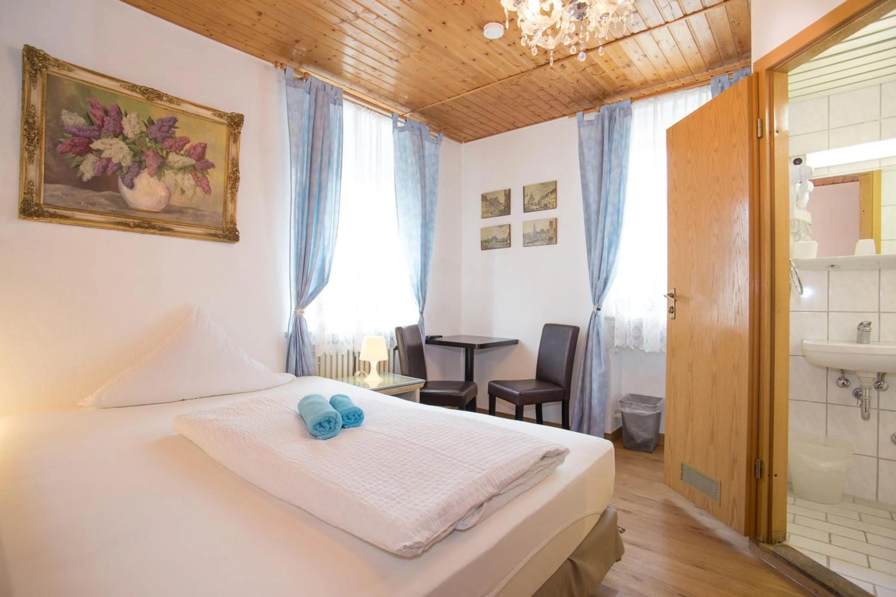 Decorative detail, Bed in Hotel Moosbichl