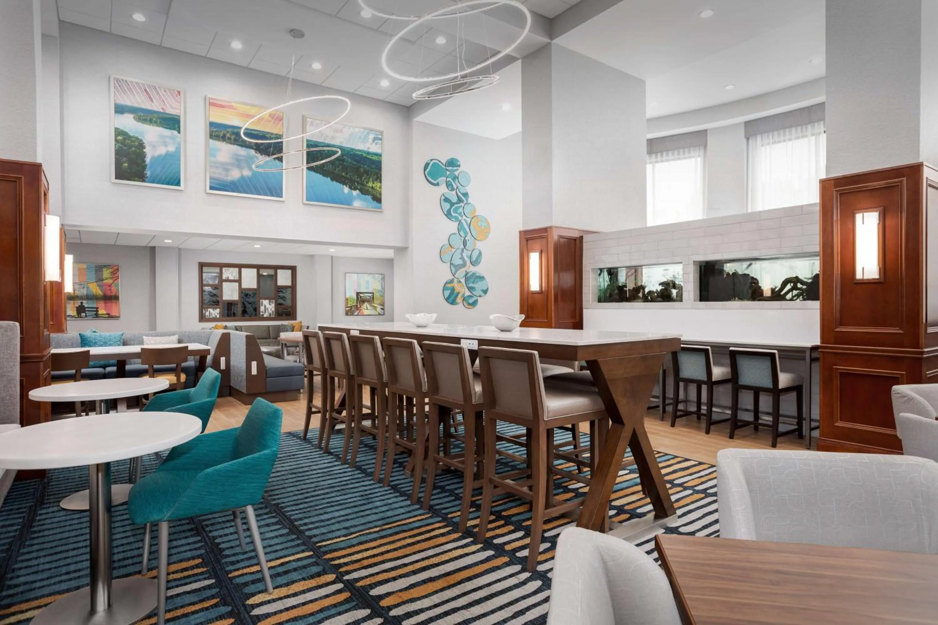 Lobby or reception in Hampton Inn & Suites Atlanta-Six Flags