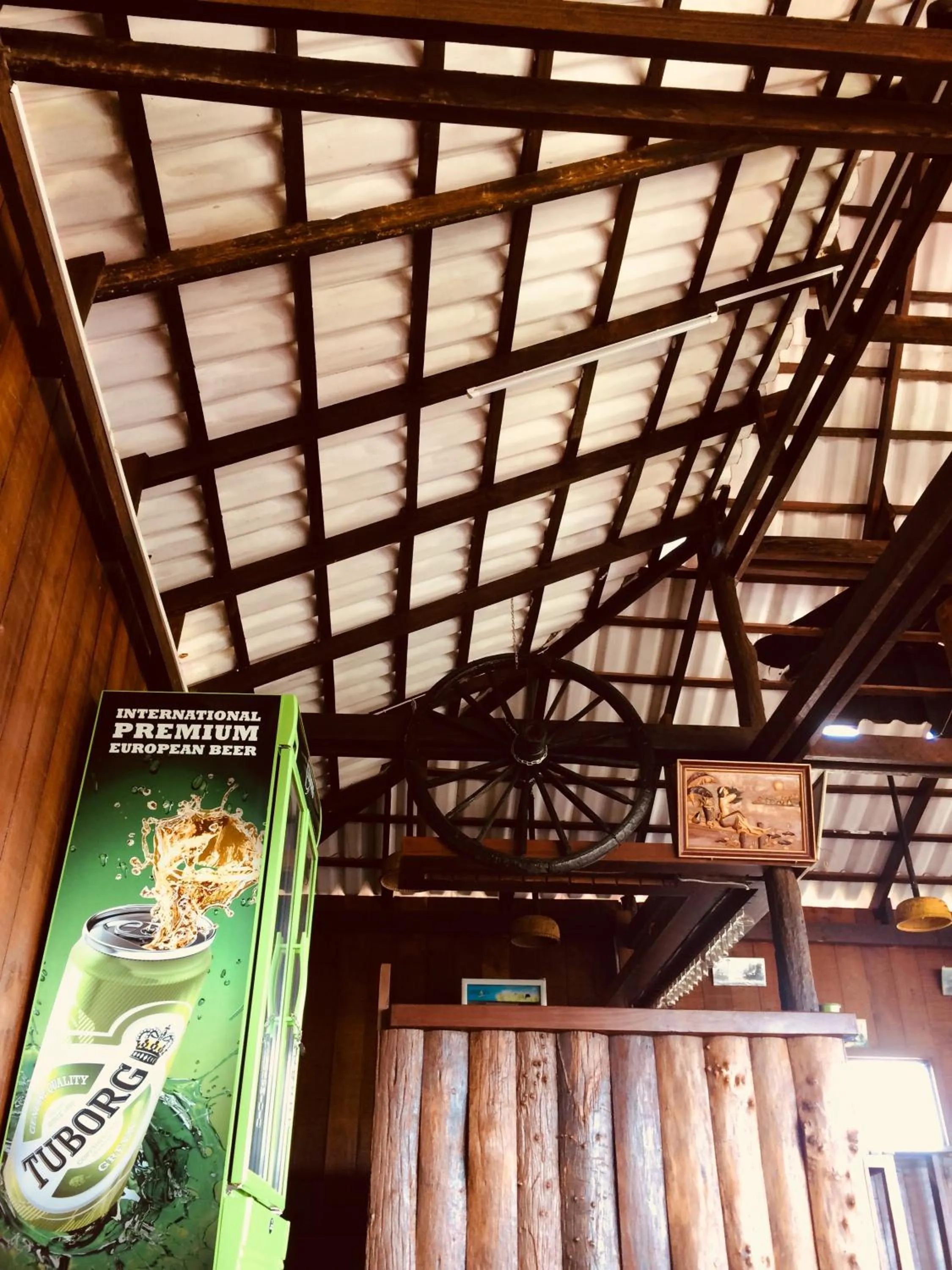 Lounge or bar in Greenhouse Retreat