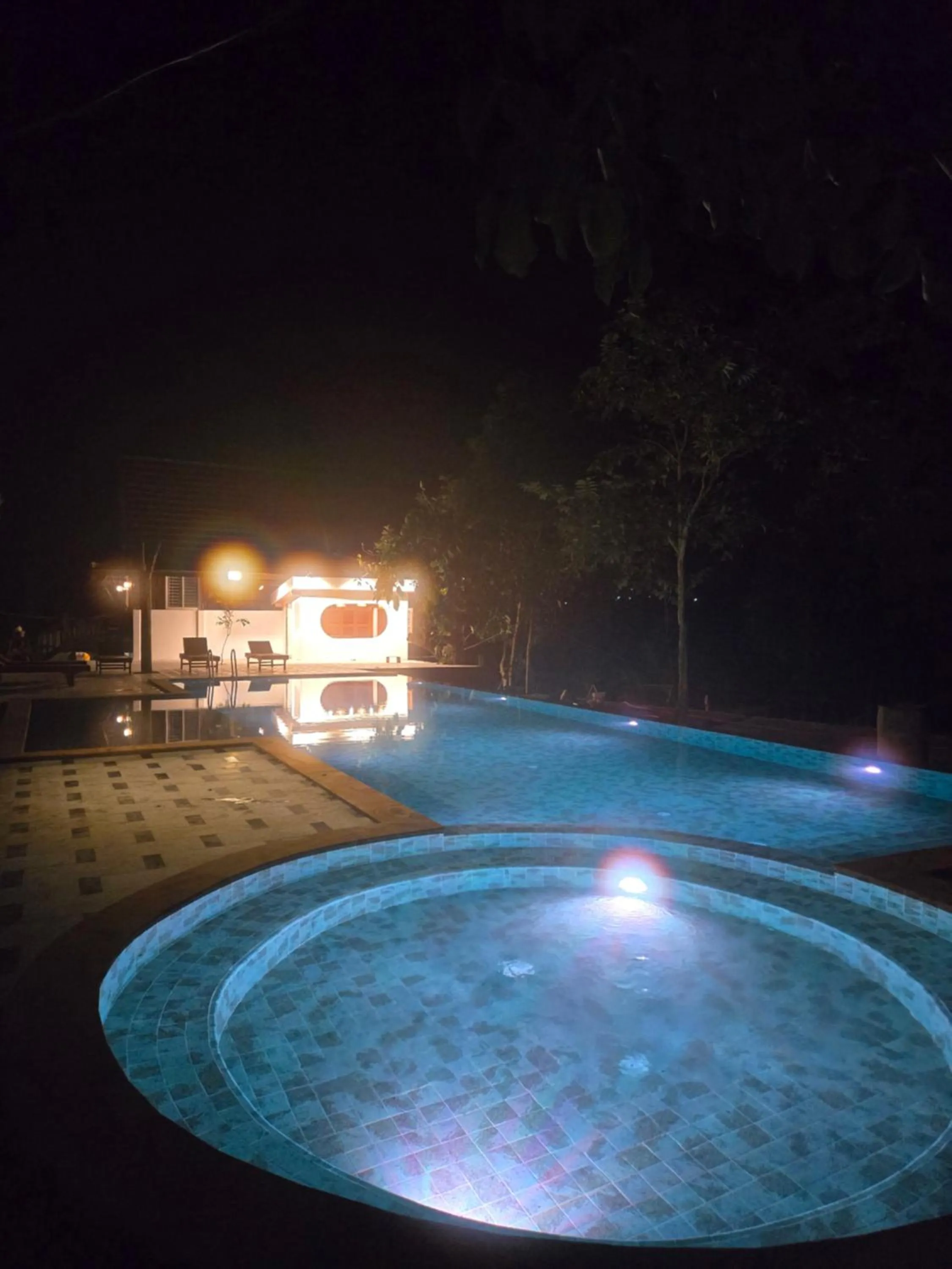 Swimming pool in Greenhouse Retreat