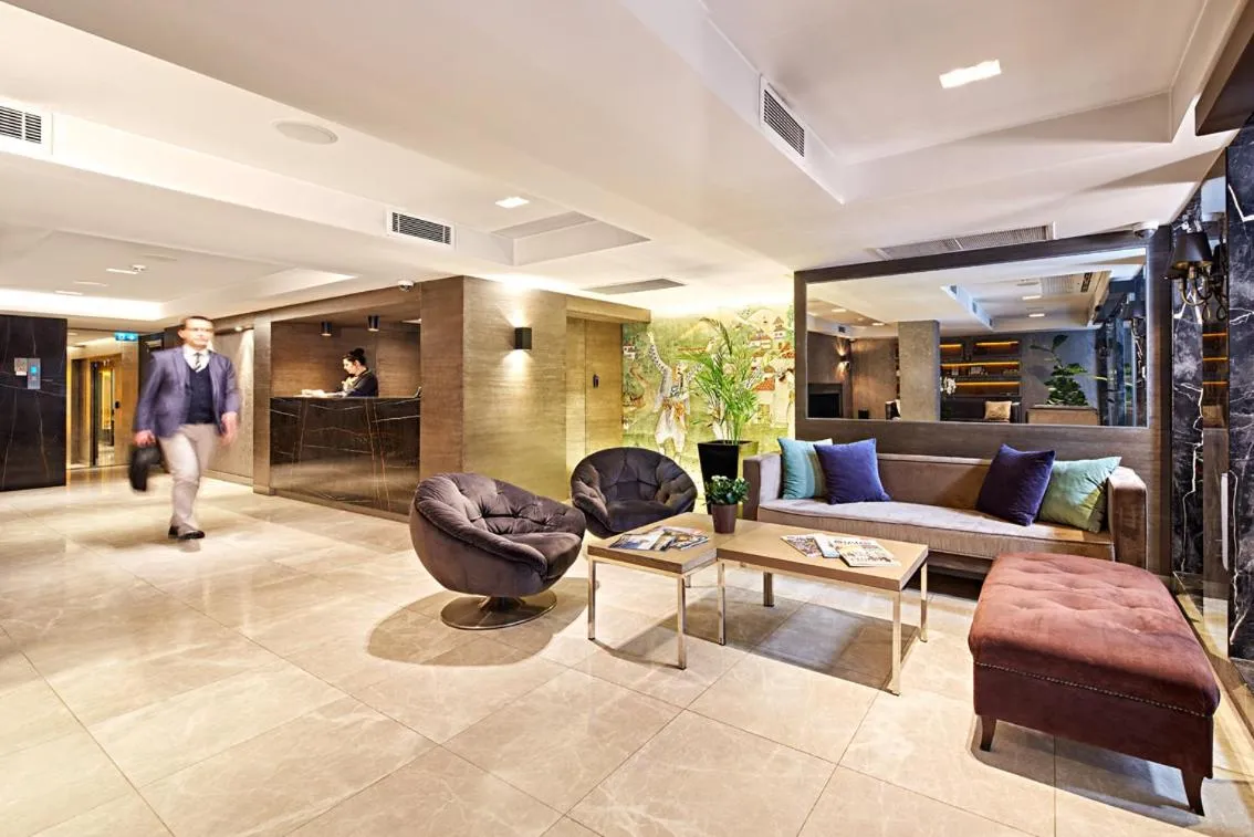 Lobby or reception in The New Hotel Zeybek