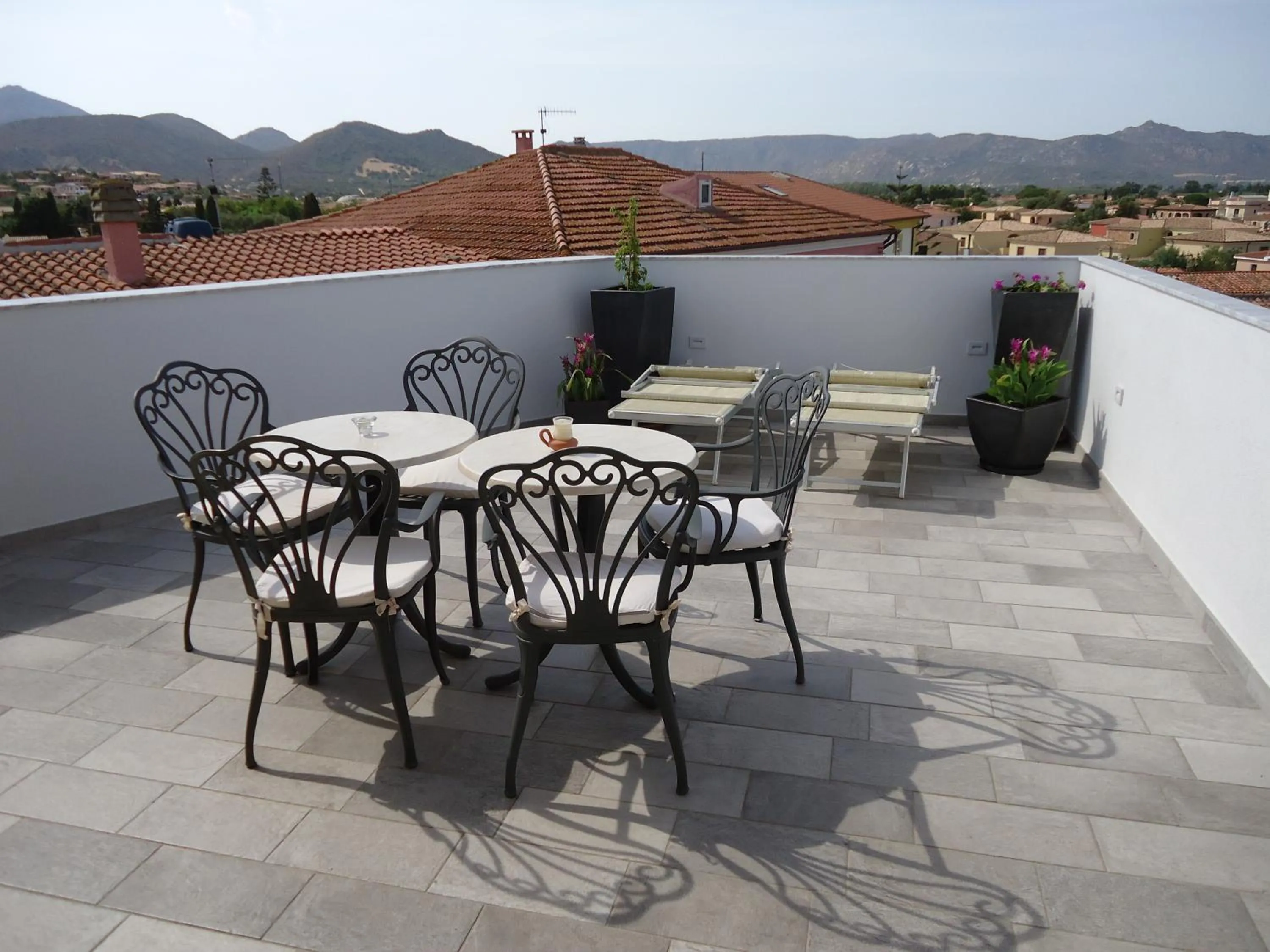 Balcony/Terrace in b&b Florian