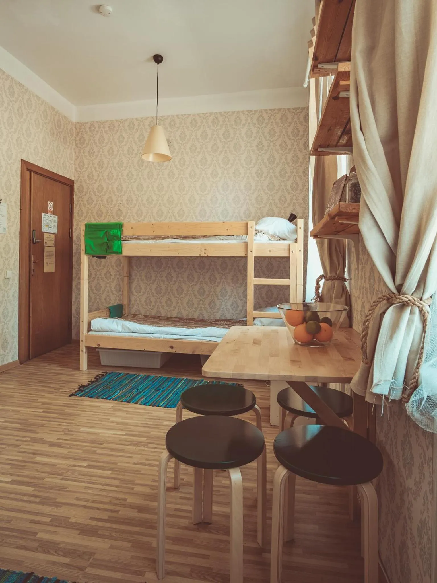 bunk bed, Bed in Downtown Forest Hostel & Camping