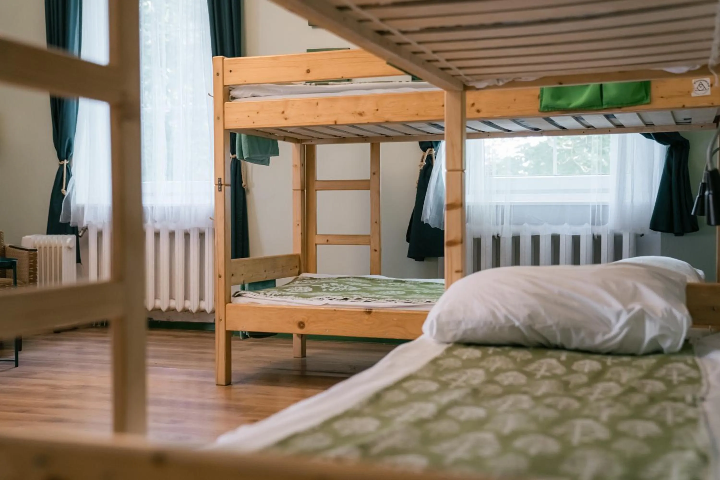 bunk bed, Bed in Downtown Forest Hostel & Camping