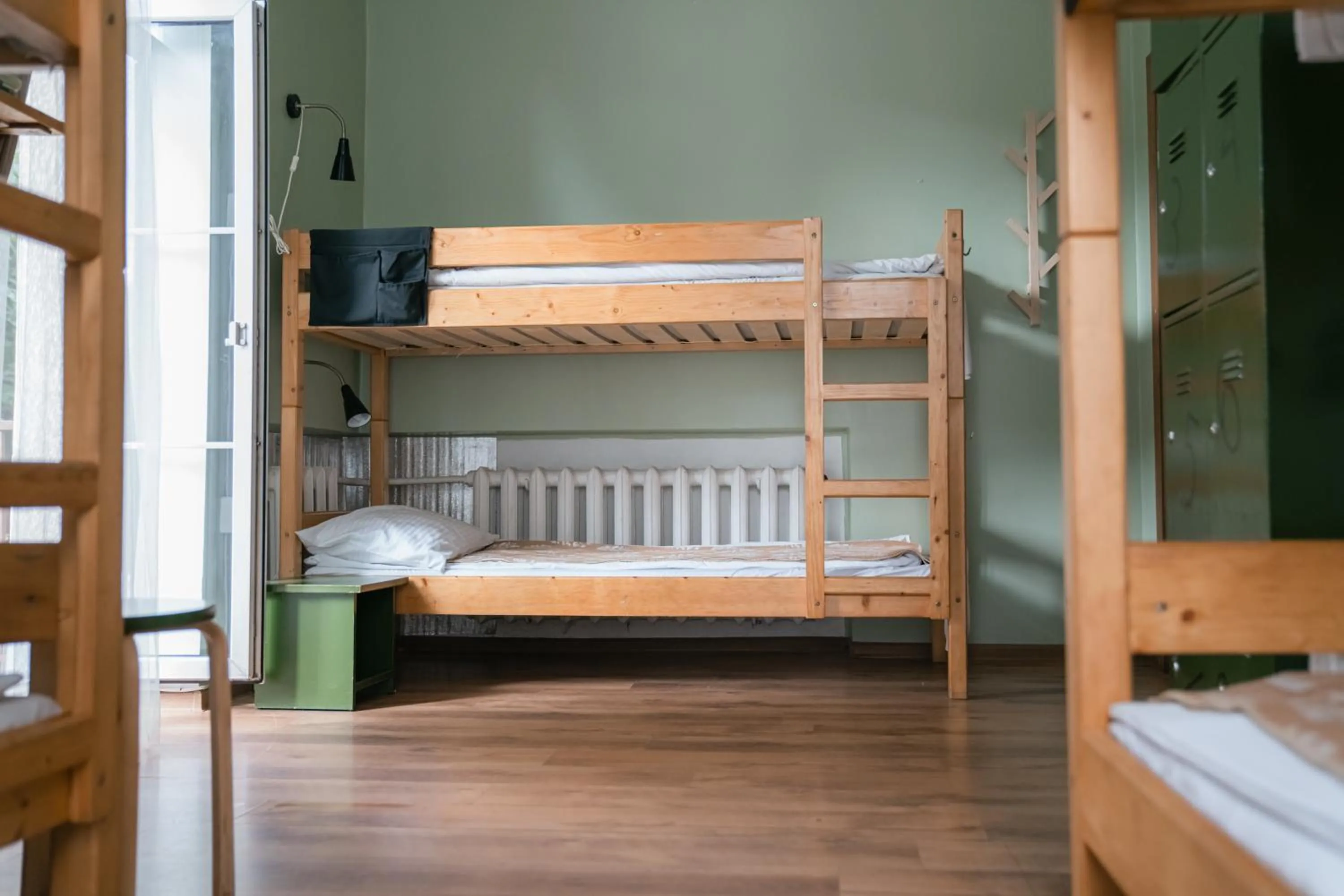 bunk bed, Bed in Downtown Forest Hostel & Camping