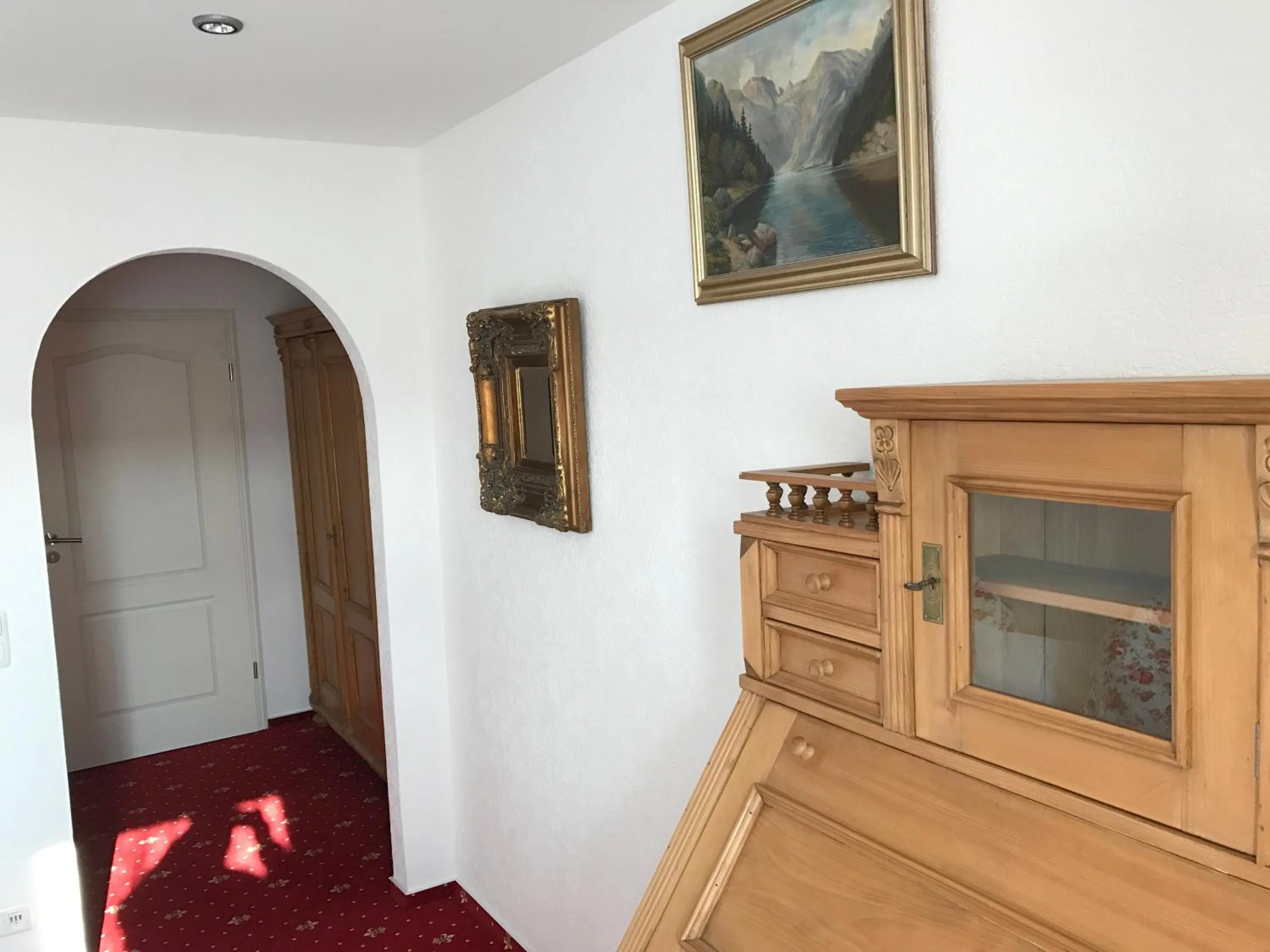 Seating area in Landhotel Rangau Gasthof & Brennerei