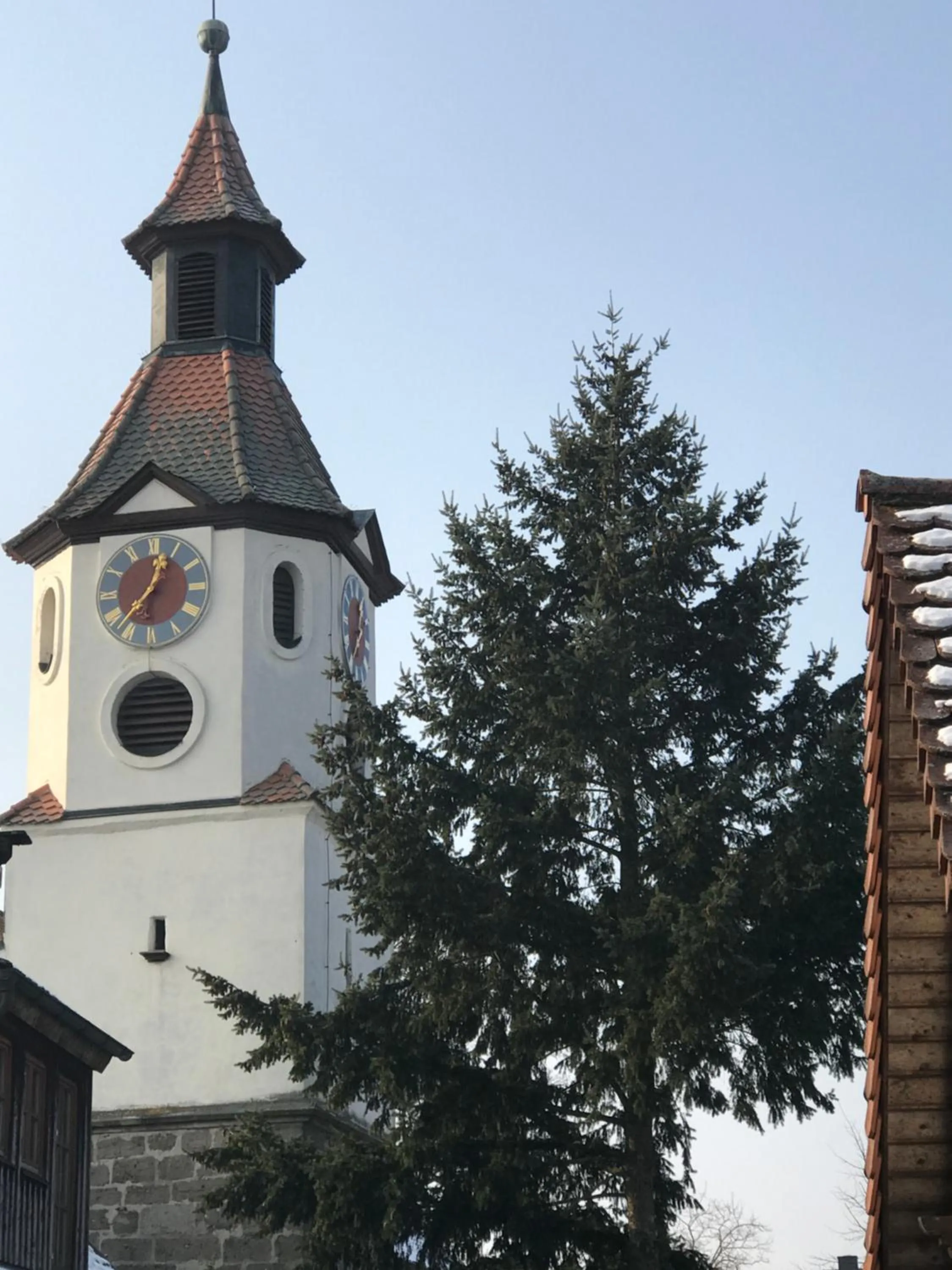Balcony/Terrace in Landhotel Rangau Gasthof & Brennerei