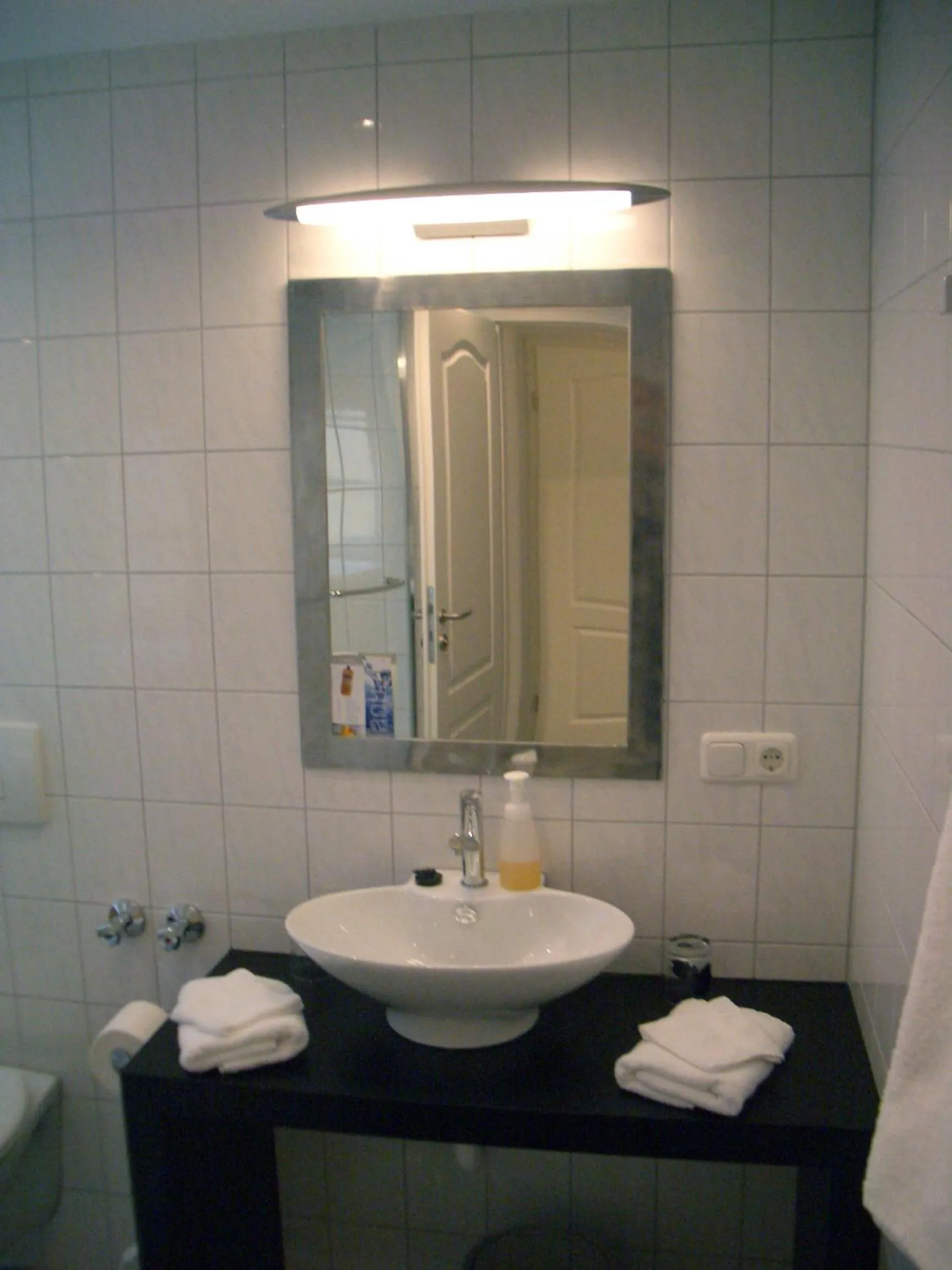 Bathroom in Landhotel Rangau Gasthof & Brennerei